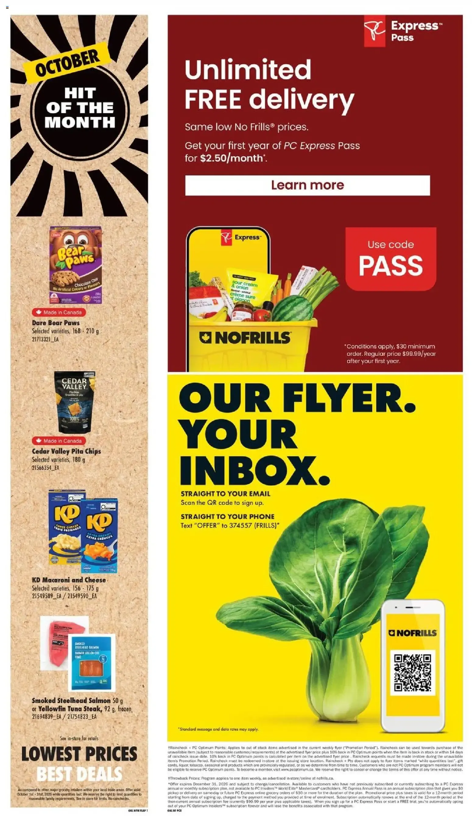 No Frills weekly flyer - AB from Oct 22, 2026 > weekly specials & deals from October 22 to October 28 2026 - flyer page 14