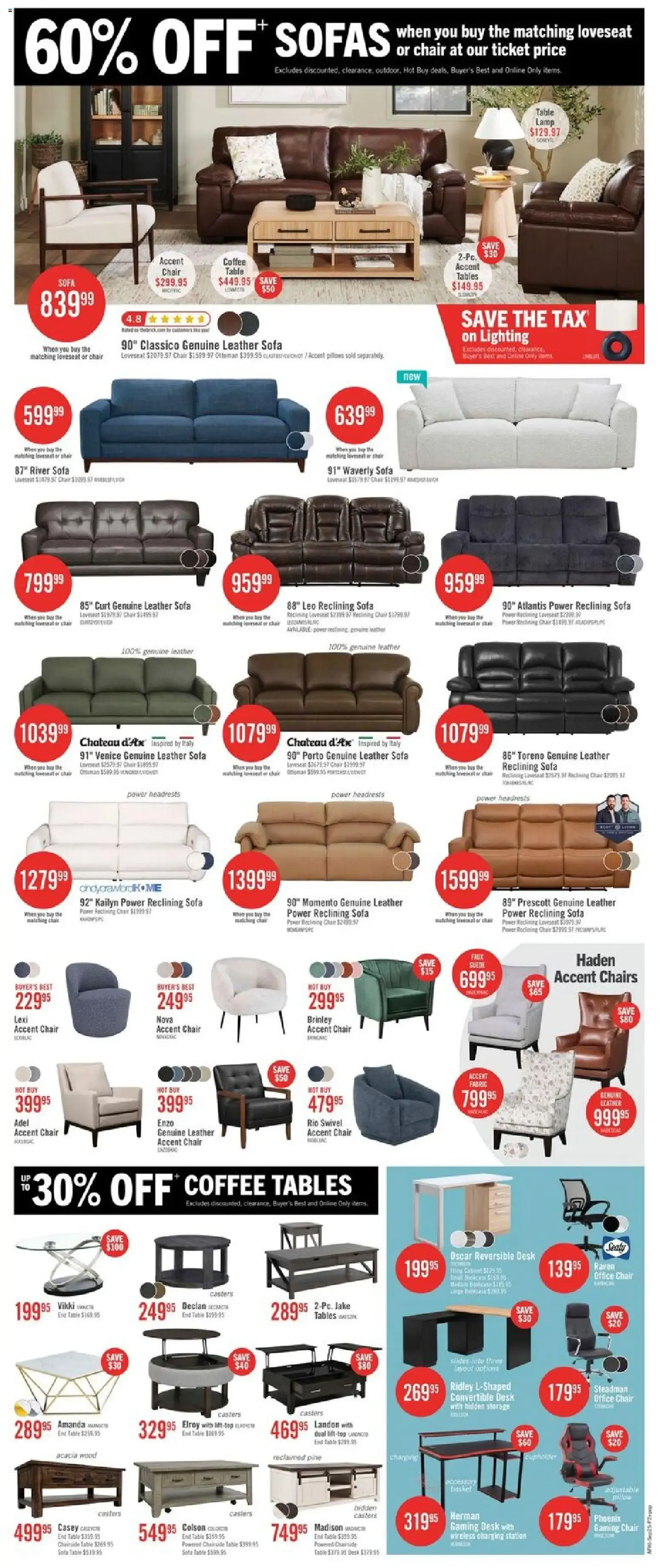 The Brick Semi-Annual Sale from September 25 to September 28 2026 - flyer page 3