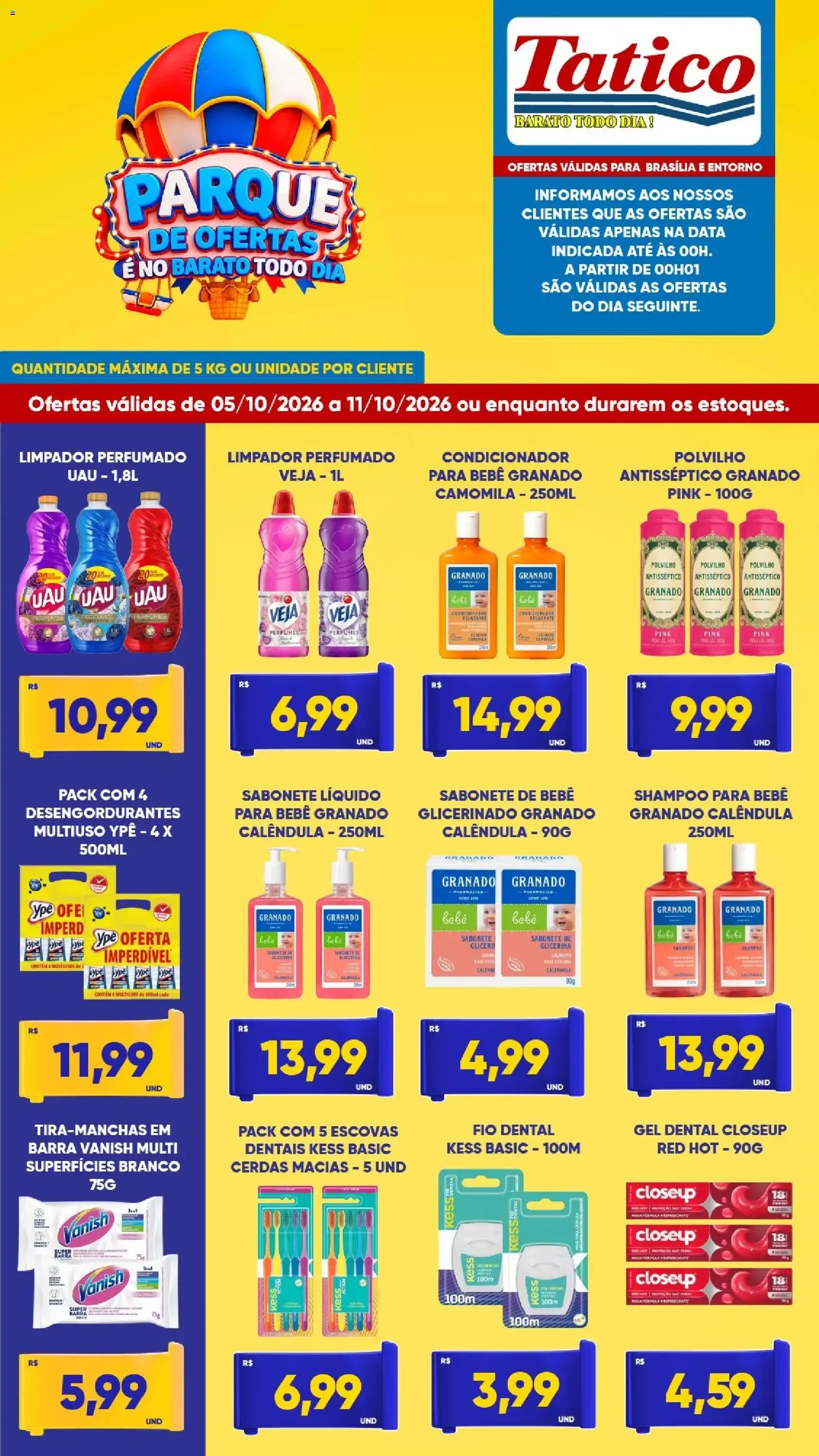 Encarte de Tatico - Ofertas da semana de 05/10/2026 | Promoções Online 5 de outubro até 11 de outubro 2026 - Pagina 5