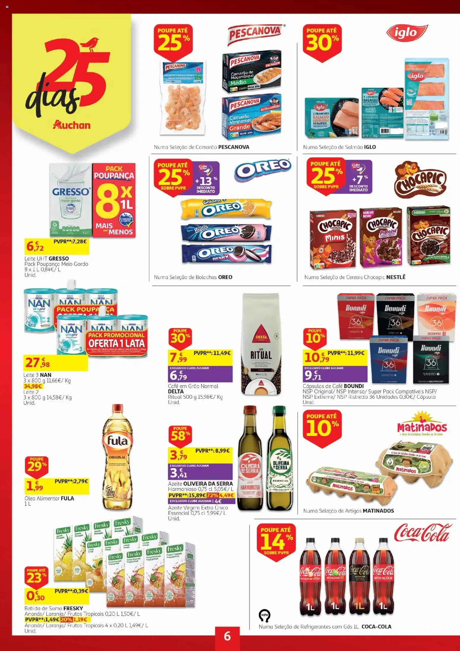 Folheto Auchan folheto 25 dias » de 20/10/2026 - 31/10/2026 de 20 de outubro até 31 de outubro 2026 - Pagina 6