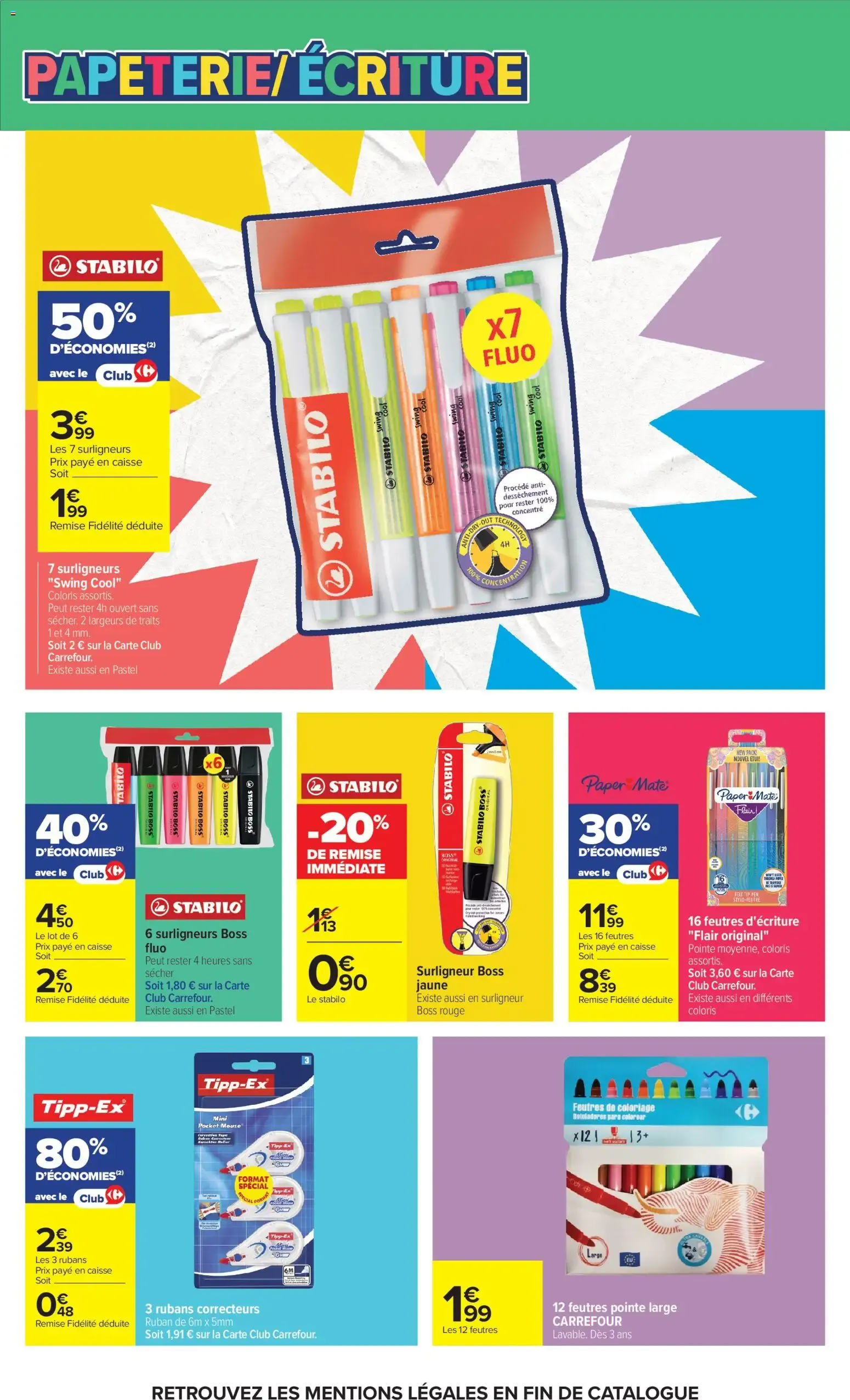 Carrefour Market - L'ÉTÉ À LA PLAGE, LA RENTRÉE À LA PAGE. du 11 août au 30 août 2026 - Catalogue page 7