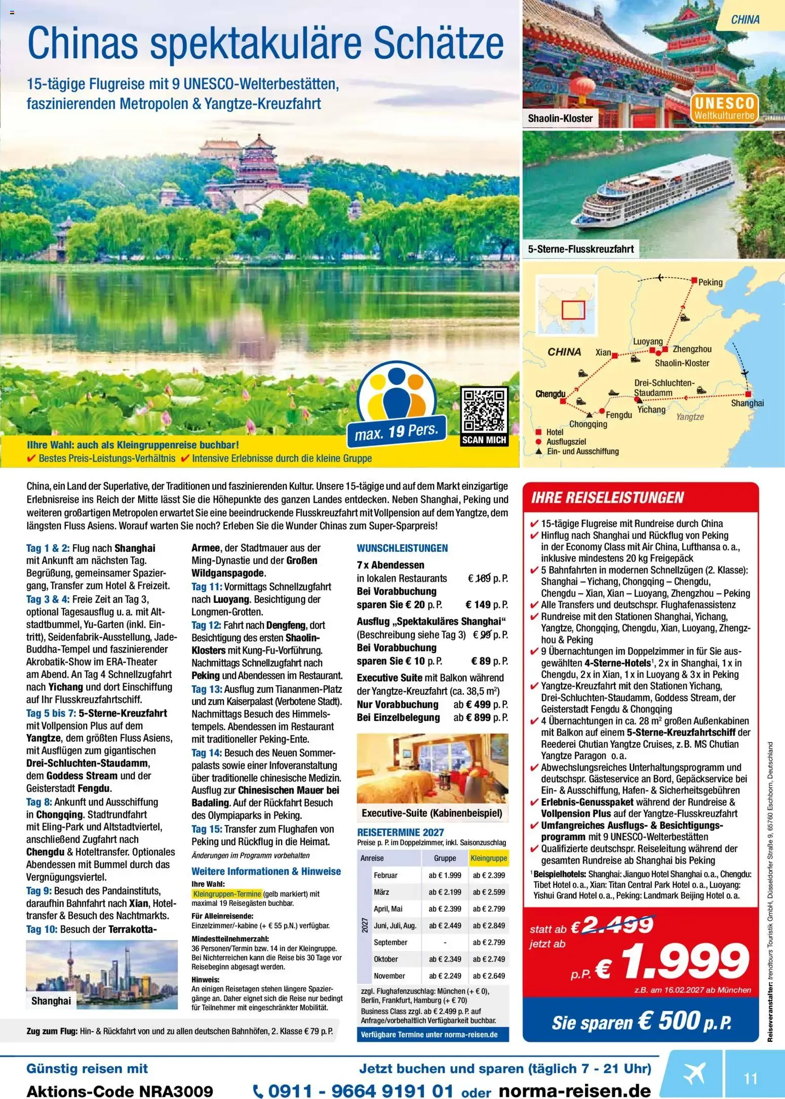 Norma Reisen (ab 01.09.2026) zum blättern » Angebote von 1. September bis 30. September 2026 - Prospekt seite 11