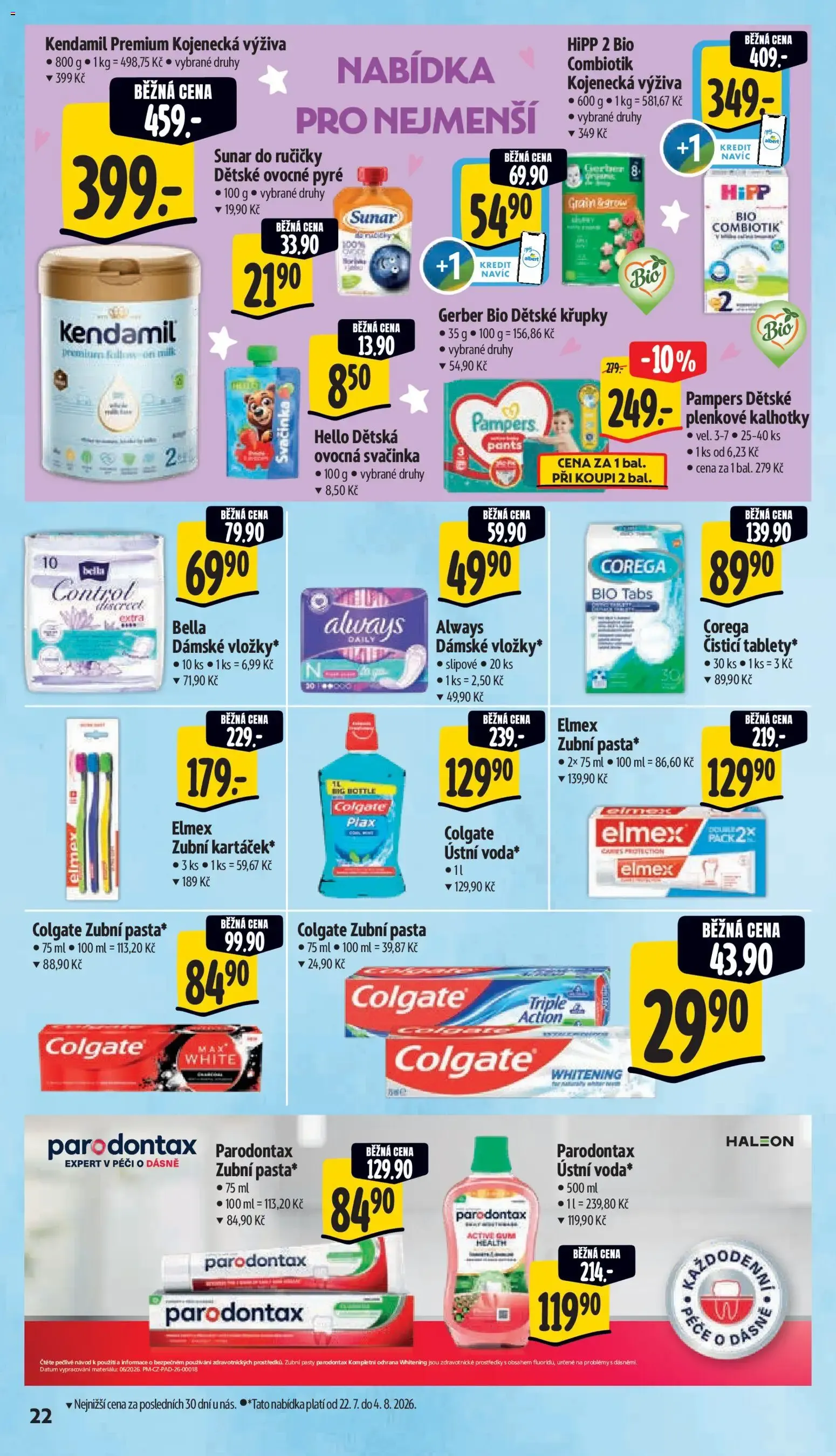 Albert leták - Hypermarket - Vestec od 22.07.2026 - Akční leták - 22. července 28. července 2026 - Page 40