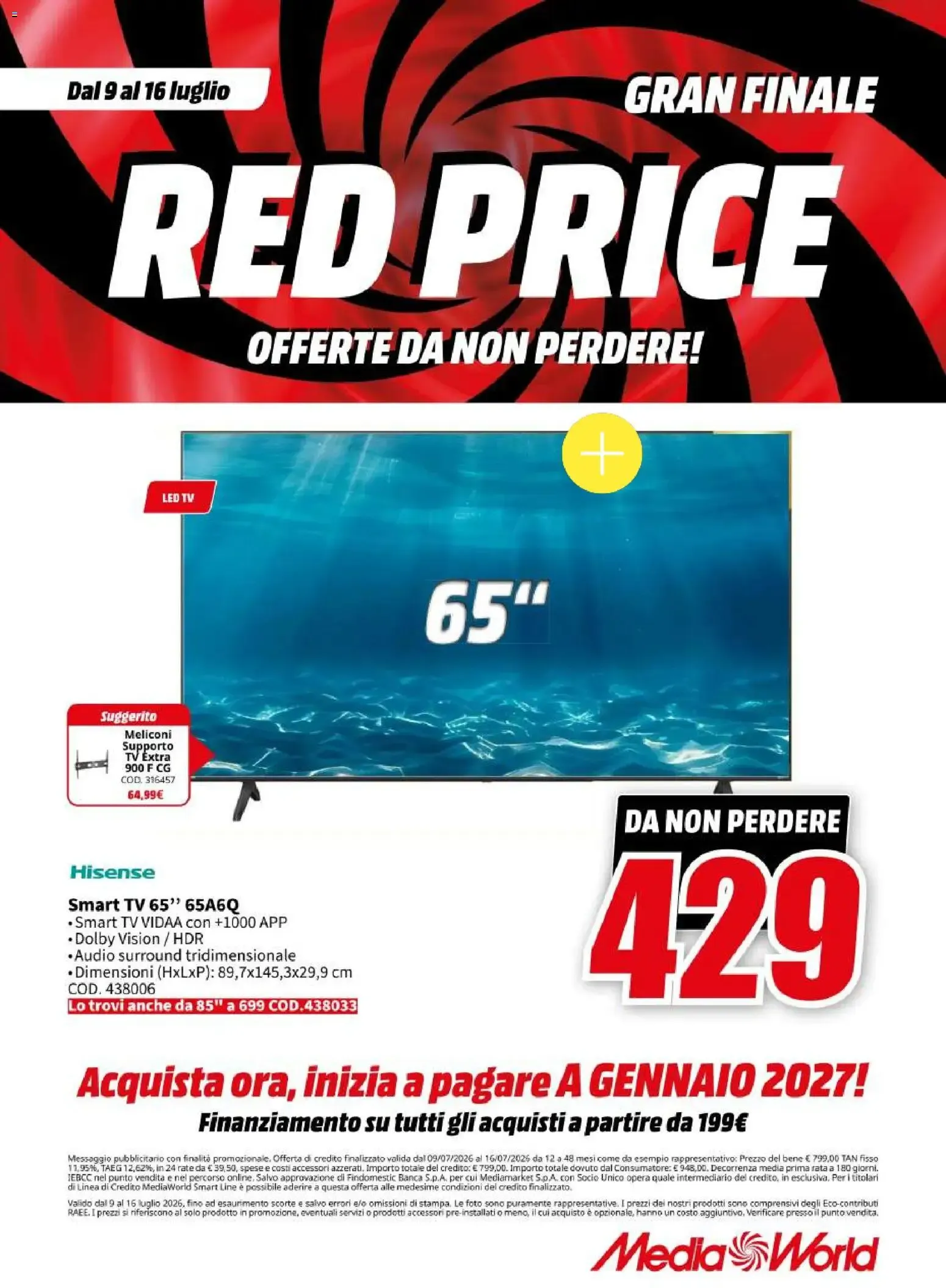 GRAN FINALE RED PRICE - OFFERTE DA NON PERDERE! da 9 luglio a 16 luglio di 2026 - Pagina del volantino 11