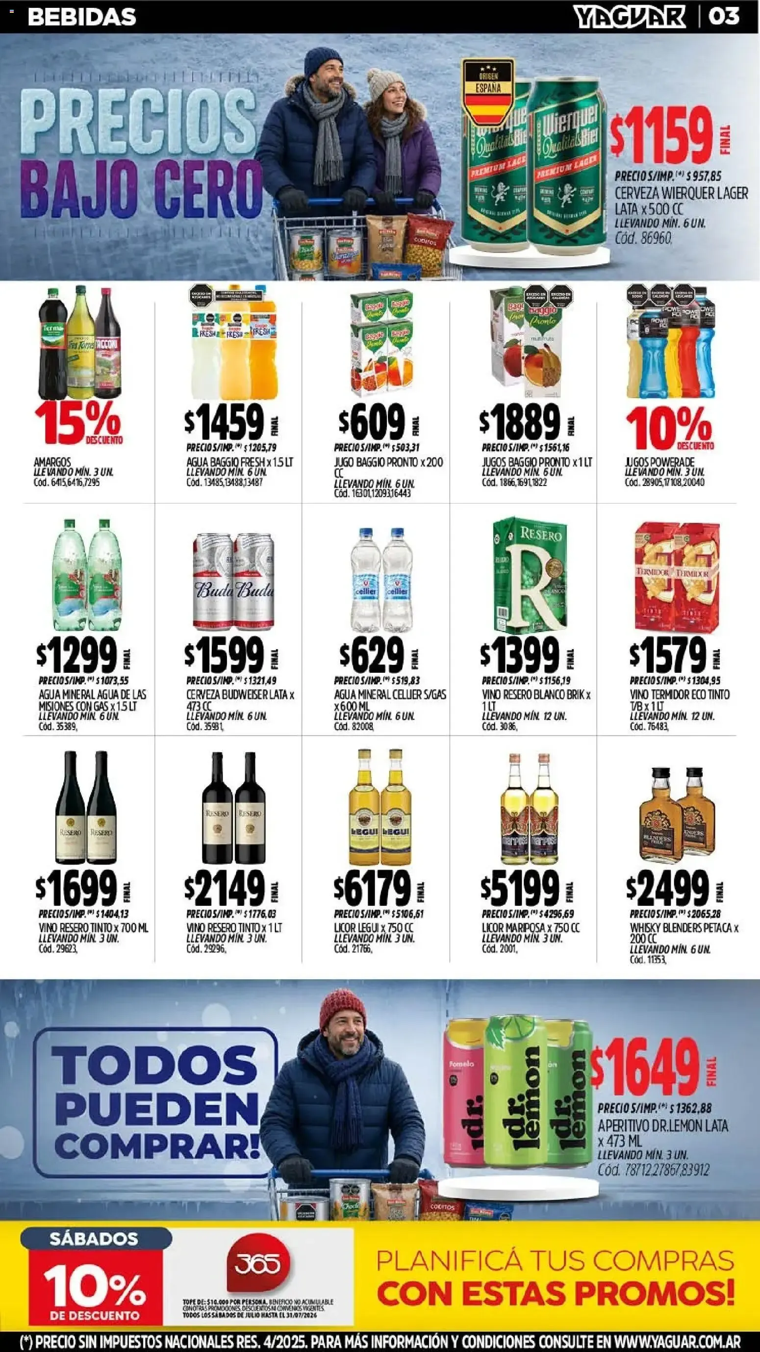 Ofertas de Yaguar - Precios Bajo Cero 20 de julio al 26 de julio 2026 - Página 3 del catálogo