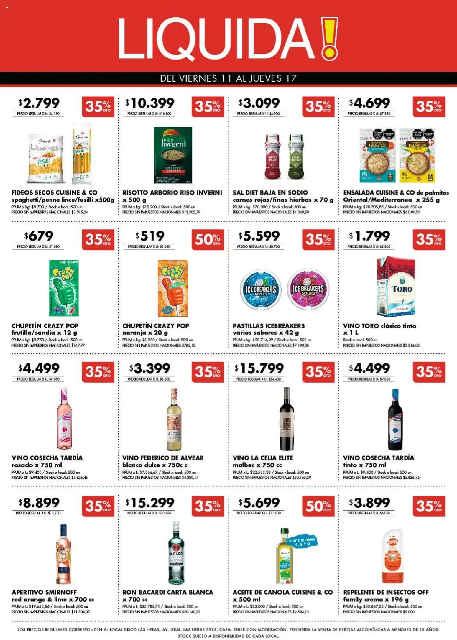 Ofertas de Disco - Ofertas | Bs. As. y Santa Fé del 11/09/2026 - 13/09/2026 11 de septiembre al 13 de septiembre 2026 - Página 10 del catálogo