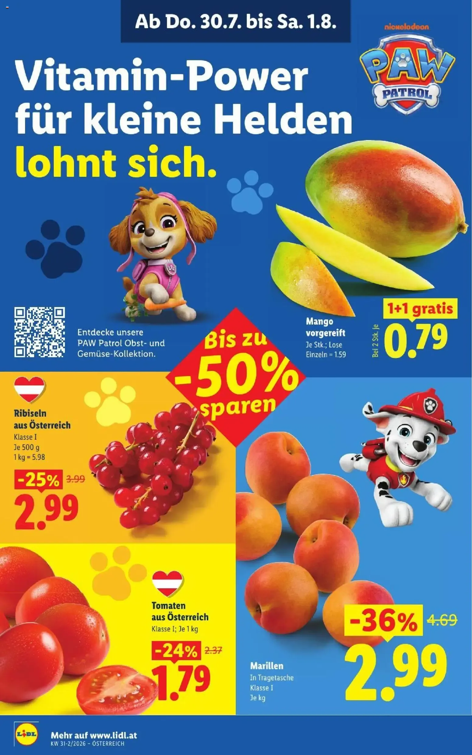 Lidl - Flugblatt del 30.07. al 01.08. von 30. Juli bis 1. August 2026 - Flugblätt seite  6