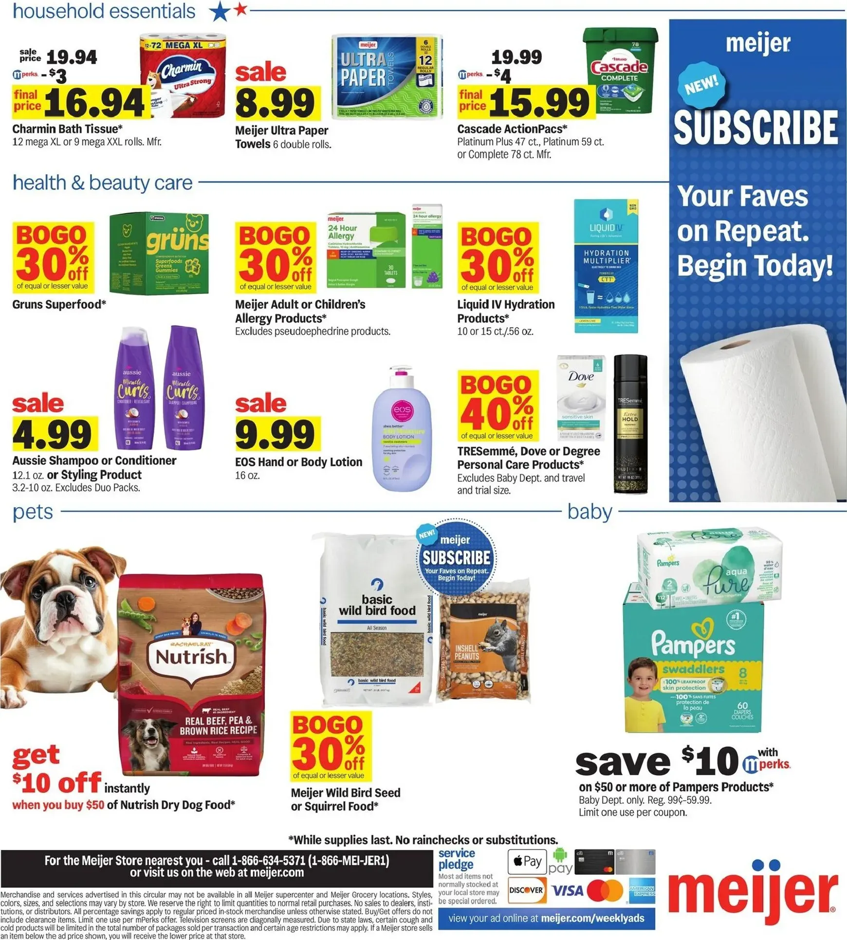 Weekly ad Meijer: Good Life Quality, Real Low Prices from August 19 to August 25 2026 - Page 4