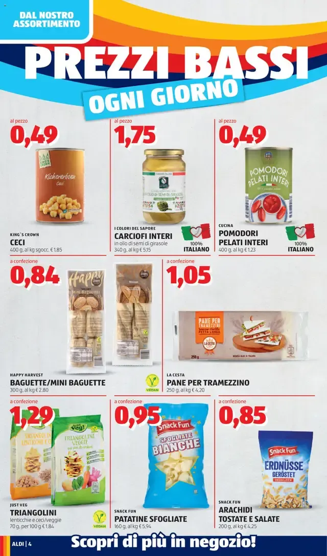 Aldi volantino - scopri il nuovo volantino valido dal 27/07/2026 ⭐️ da 27 luglio a 2 agosto di 2026 - Pagina del volantino 4