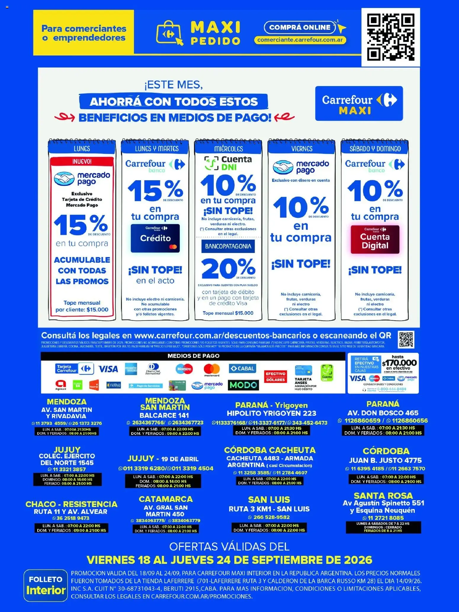 Ofertas de Carrefour Maxi catálogo del 18/09/2026 - 24/09/2026 18 de septiembre al 24 de septiembre 2026 - Página 13 del catálogo