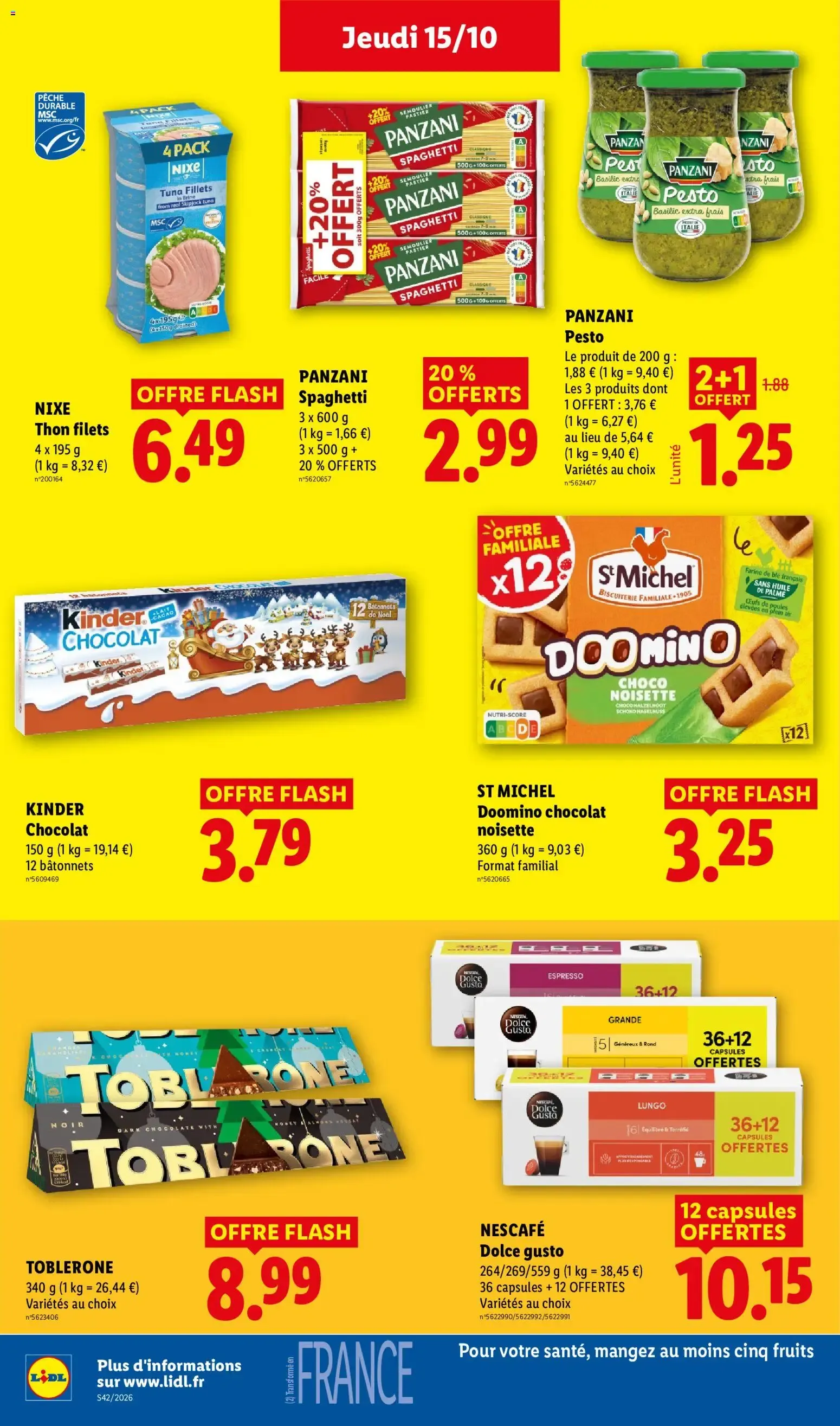 Catalogue LIDL du 15/10/2026 | Promo prospectus en ligne du 15 octobre au 21 octobre 2026 - Catalogue page 20