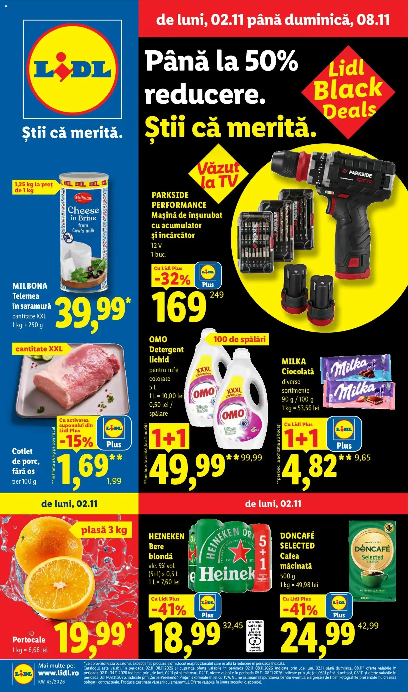 Catalog Catalog Lidl BLACK FRIDAY (02.11.2026) de la 2 noiembrie până la 8 noiembrie 2026 - Revista Pagina 1