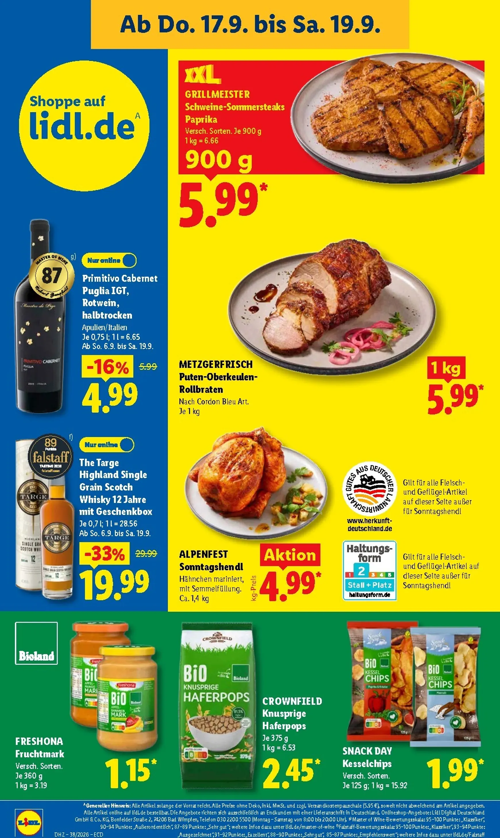 Lidl Prospekt nächste Woche – von Montag 14.09.2026 bis Samstag 19.09.2026 von 14. September bis 19. September 2026 - Prospekt seite 57