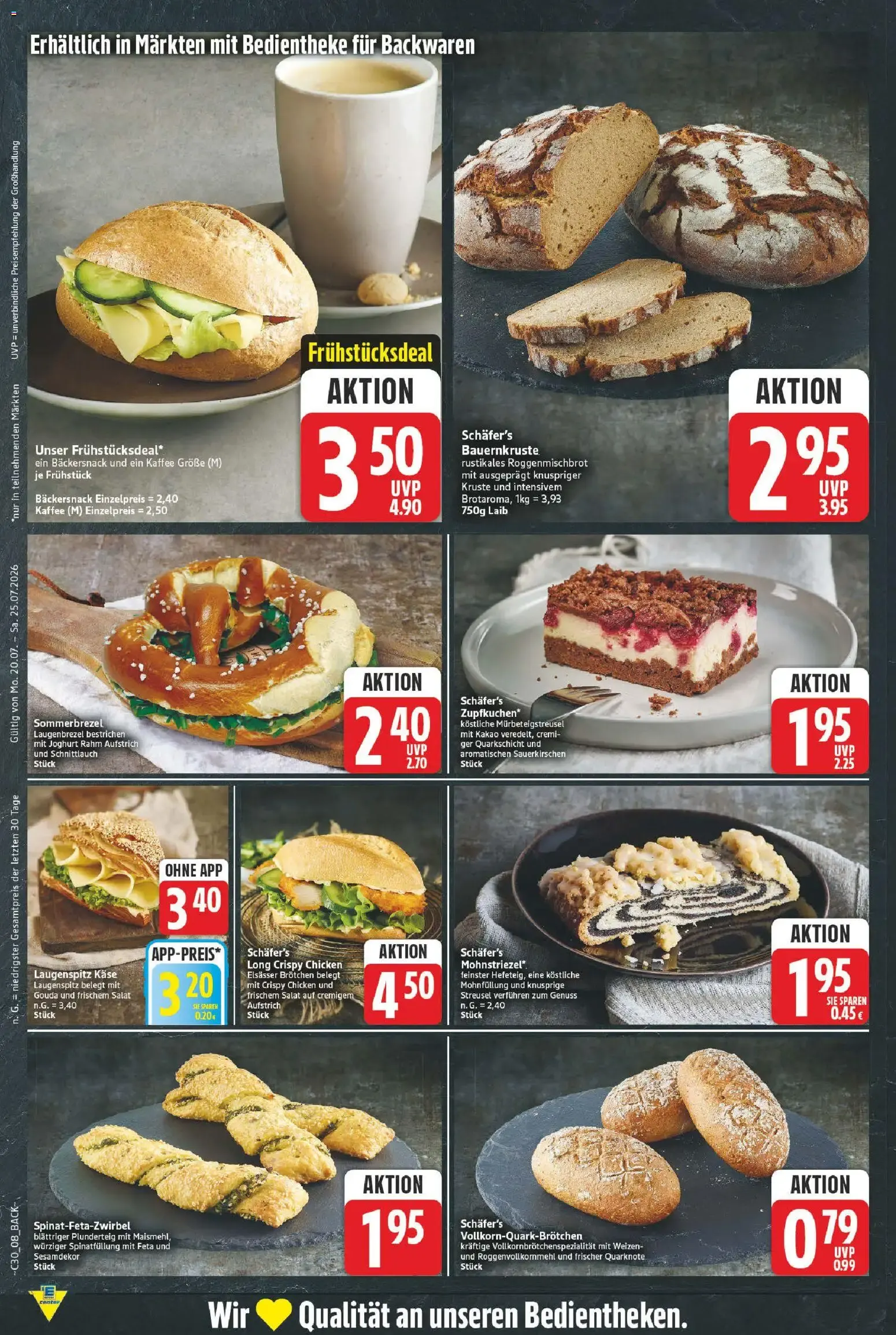 Edeka Center Prospekt von 20. Juli bis 25. Juli 2026 - Prospekt seite 9