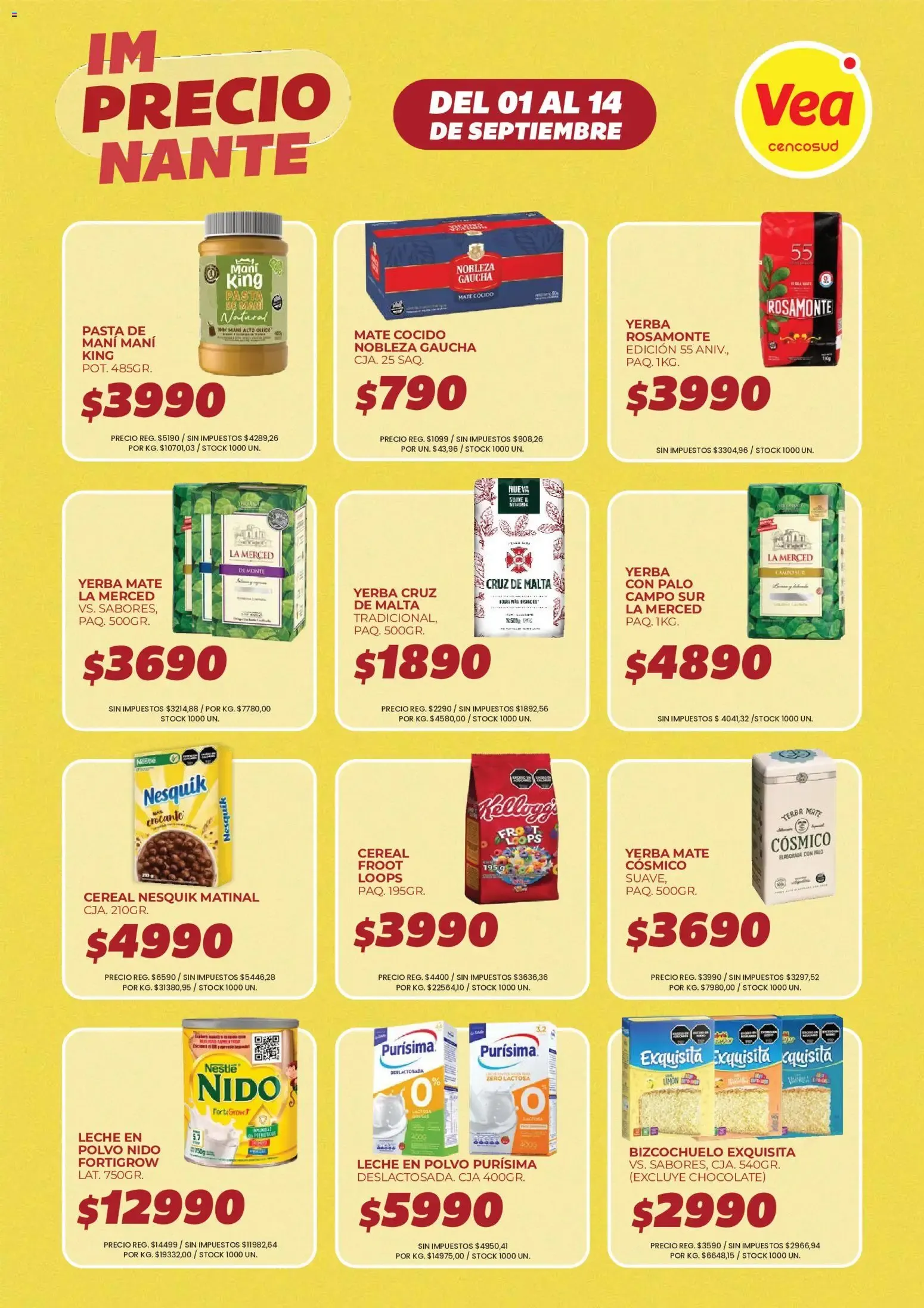 Ofertas de Vea - Ofertas del 01/09/2026 - 14/09/2026 1 de septiembre al 14 de septiembre 2026 - Página 4 del catálogo