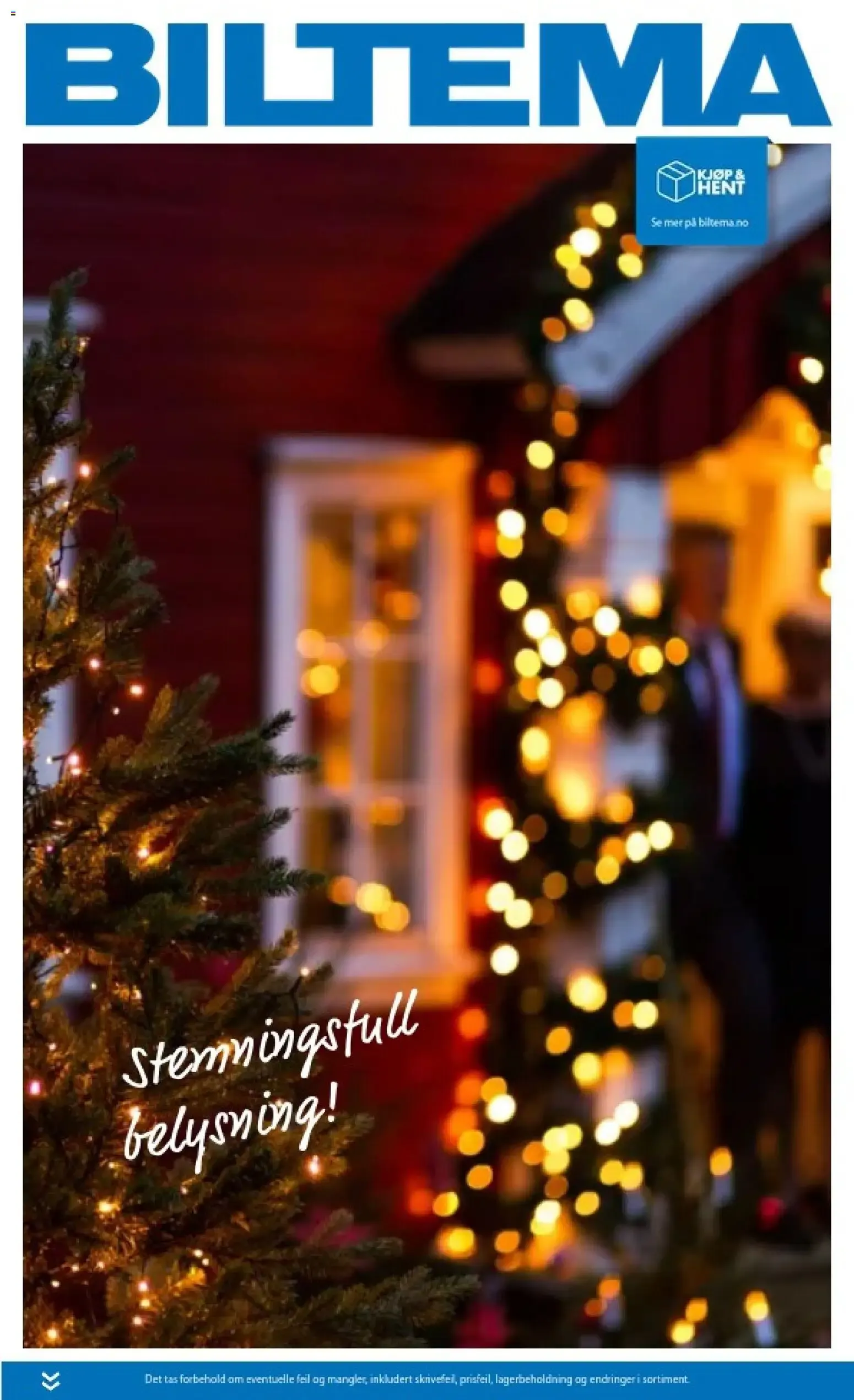Biltema: Stemningsfull belysning! fra 28. september til 24. desember 2026 - kundeavisside 1