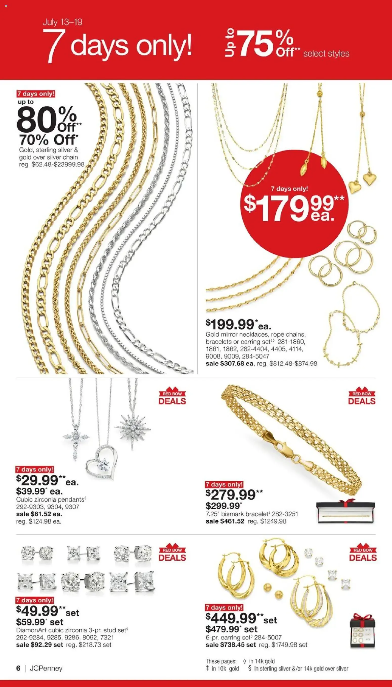 Weekly ad JCPenney Semi-Annual Jewelry Sale from July 13 to August 16 2026 - Page 5