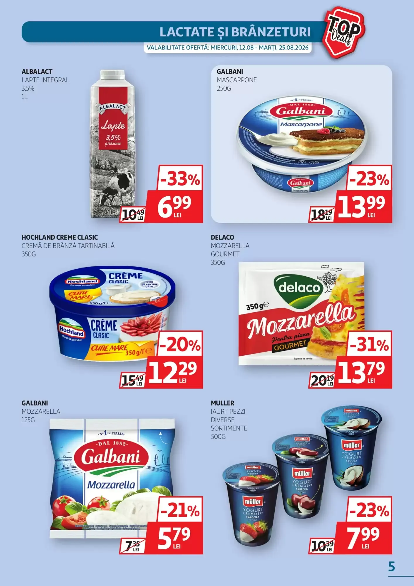 Catalog Noile oferte miercuri, 12.08 - marți, 25.08.2026 de la 12 august până la 25 august 2026 - Revista Pagina 5