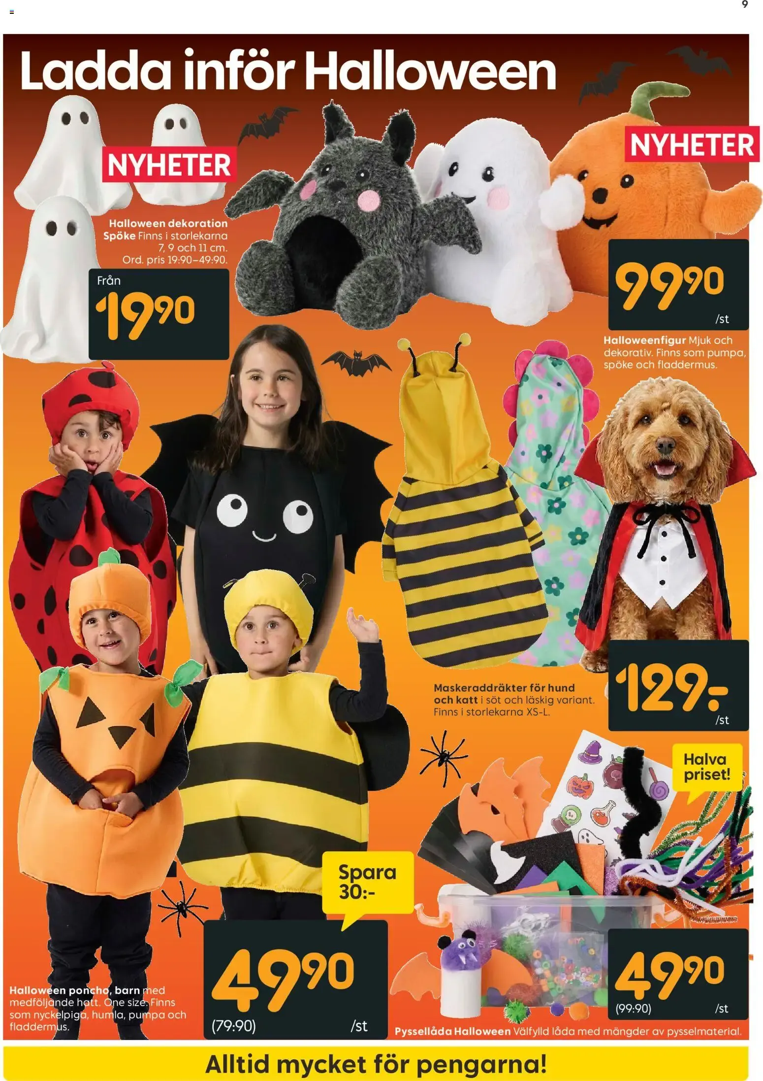 Rusta erbjudanden från 05/10/2026 - 11/10/2026 > Reklamblad nuvarande rabatter från 5 oktober till 11 oktober 2026 - Reklamblad sidor 9