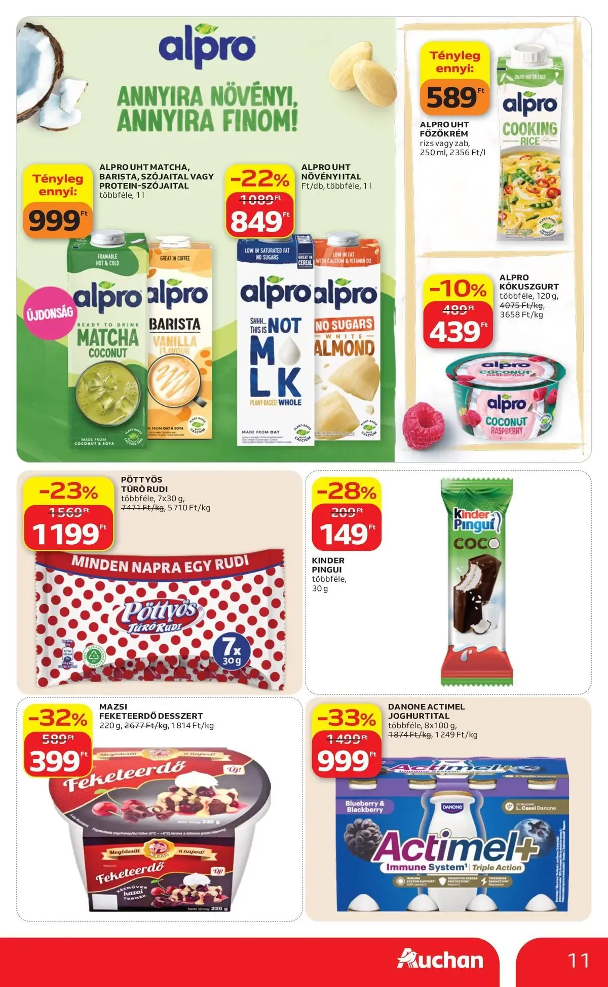 Katalógus Auchan Hipermarket június 18.-tól június 24.-ig 2026. - Oldal 11