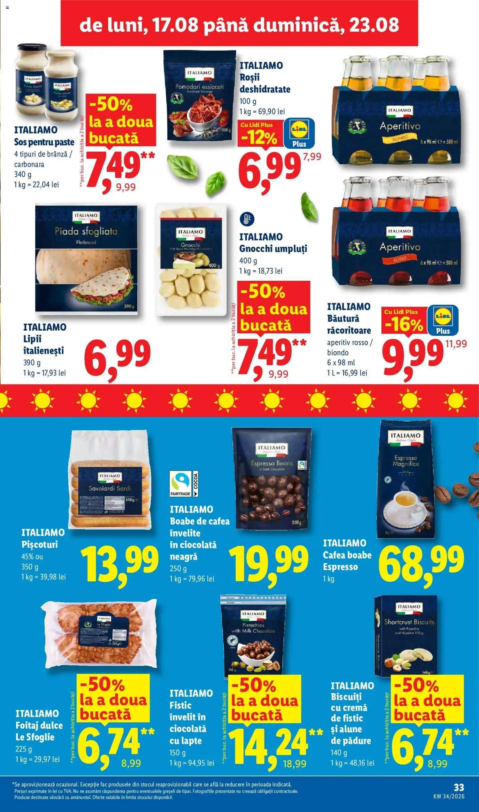 Catalog Catalog LIDL 17.08.2026 - Oferta și Revista online de la 17 august până la 23 august 2026 - Revista Pagina 33