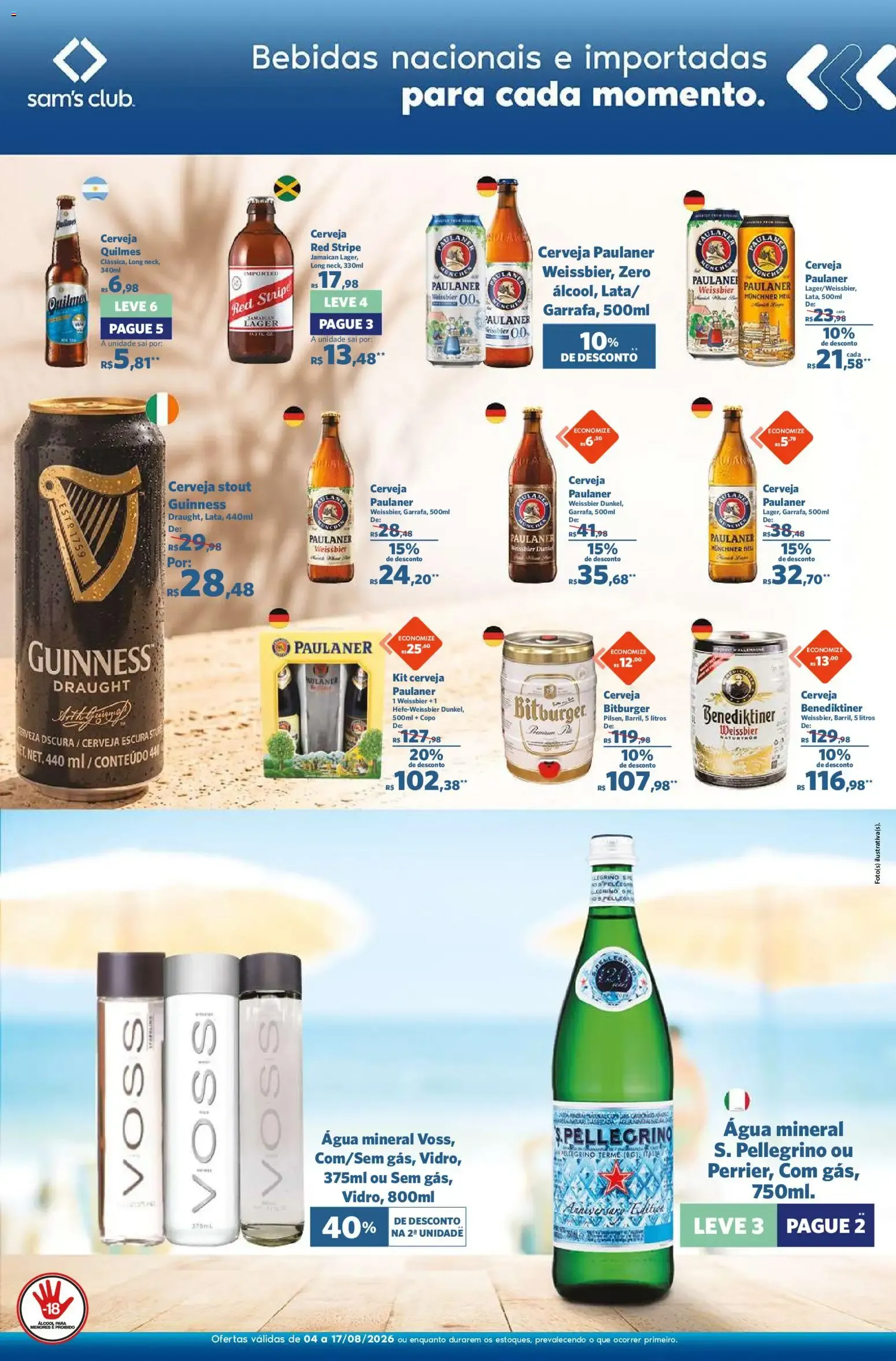 Encarte de Sam's Club ofertas Free Shop de 04/08/2026 | Promoções Online 4 de agosto até 17 de agosto 2026 - Pagina 5