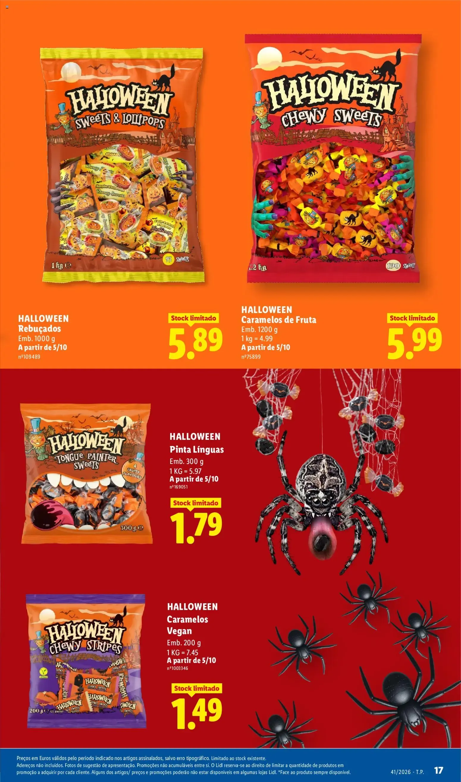 Folheto Lidl Folheto Especial Halloween » de 05/10/2026 - 01/11/2026 de 5 de outubro até 1 de novembro 2026 - Pagina 17