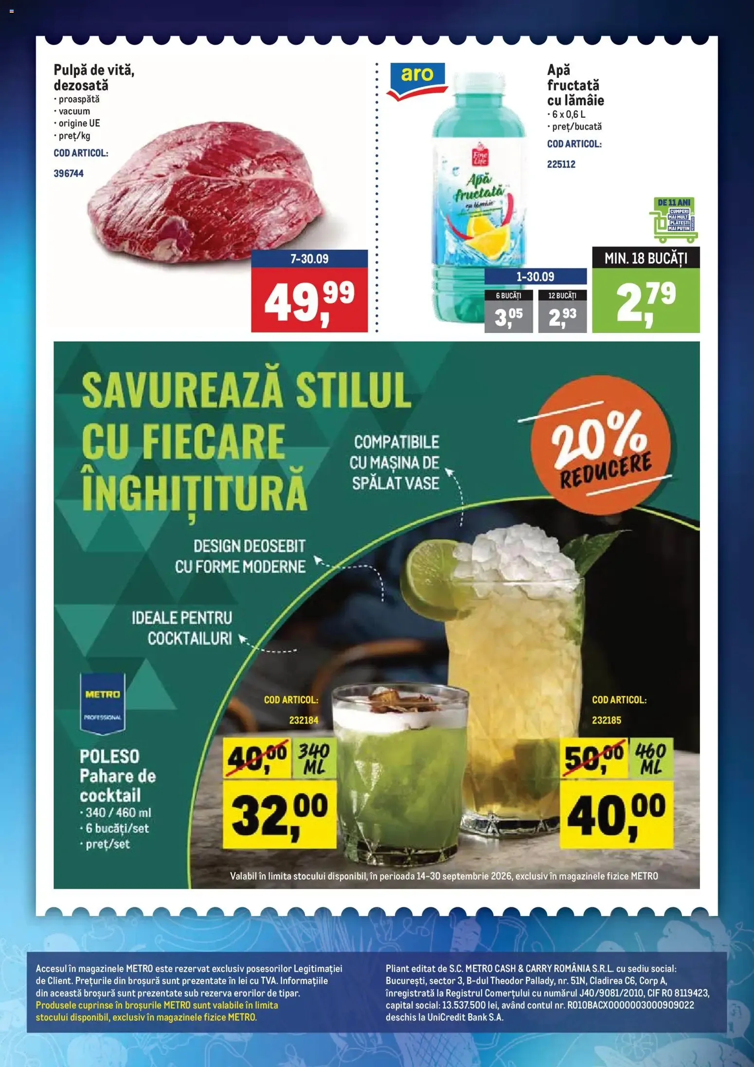 Catalog RECOMANDĂRILE METRO de la 23 septembrie până la 28 septembrie 2026 - Revista Pagina 4