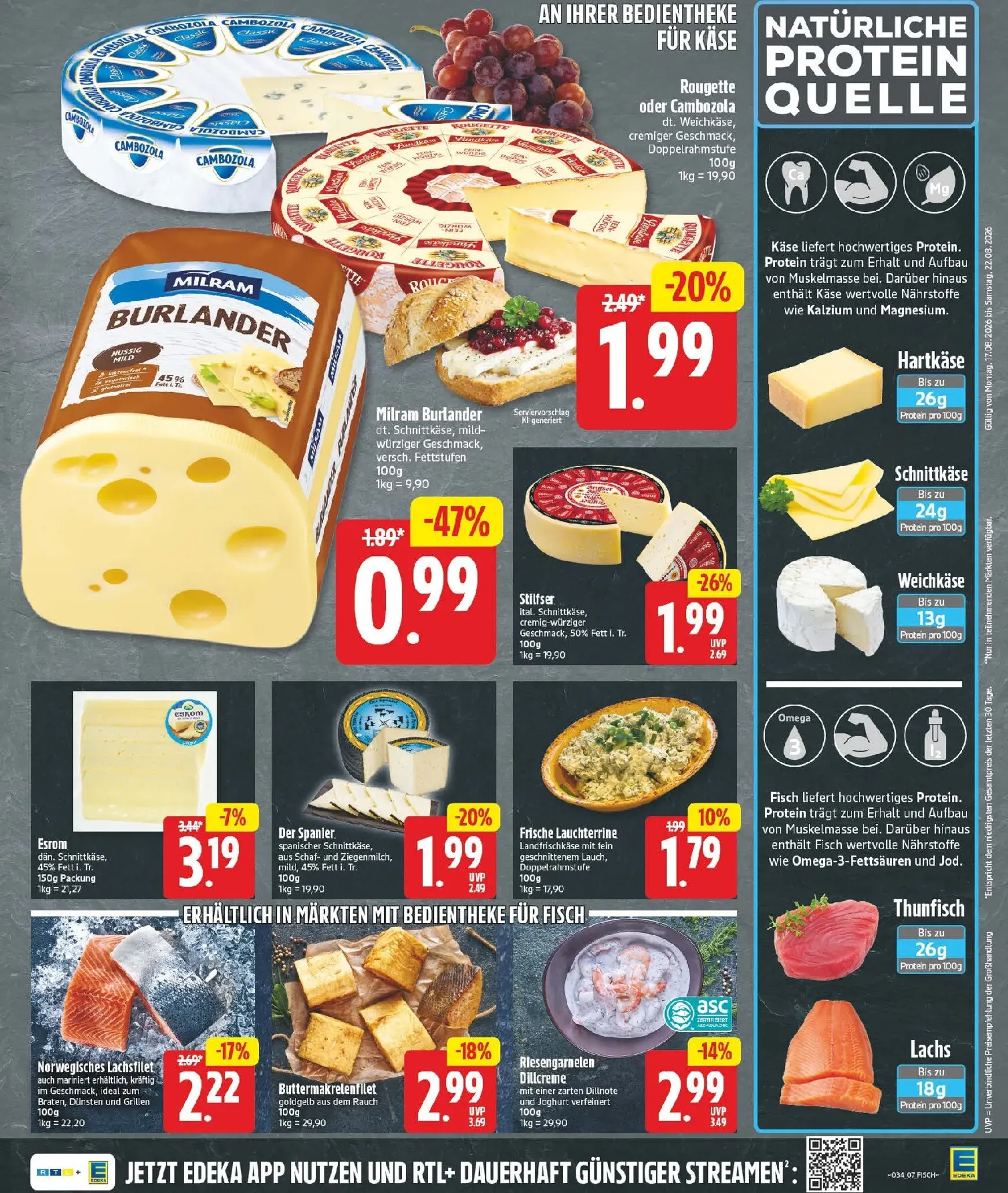 Edeka Prospekt nächste Woche – von Montag 17.08.2026 bis Samstag 22.08.2026 von 17. August bis 22. August 2026 - Prospekt seite 7