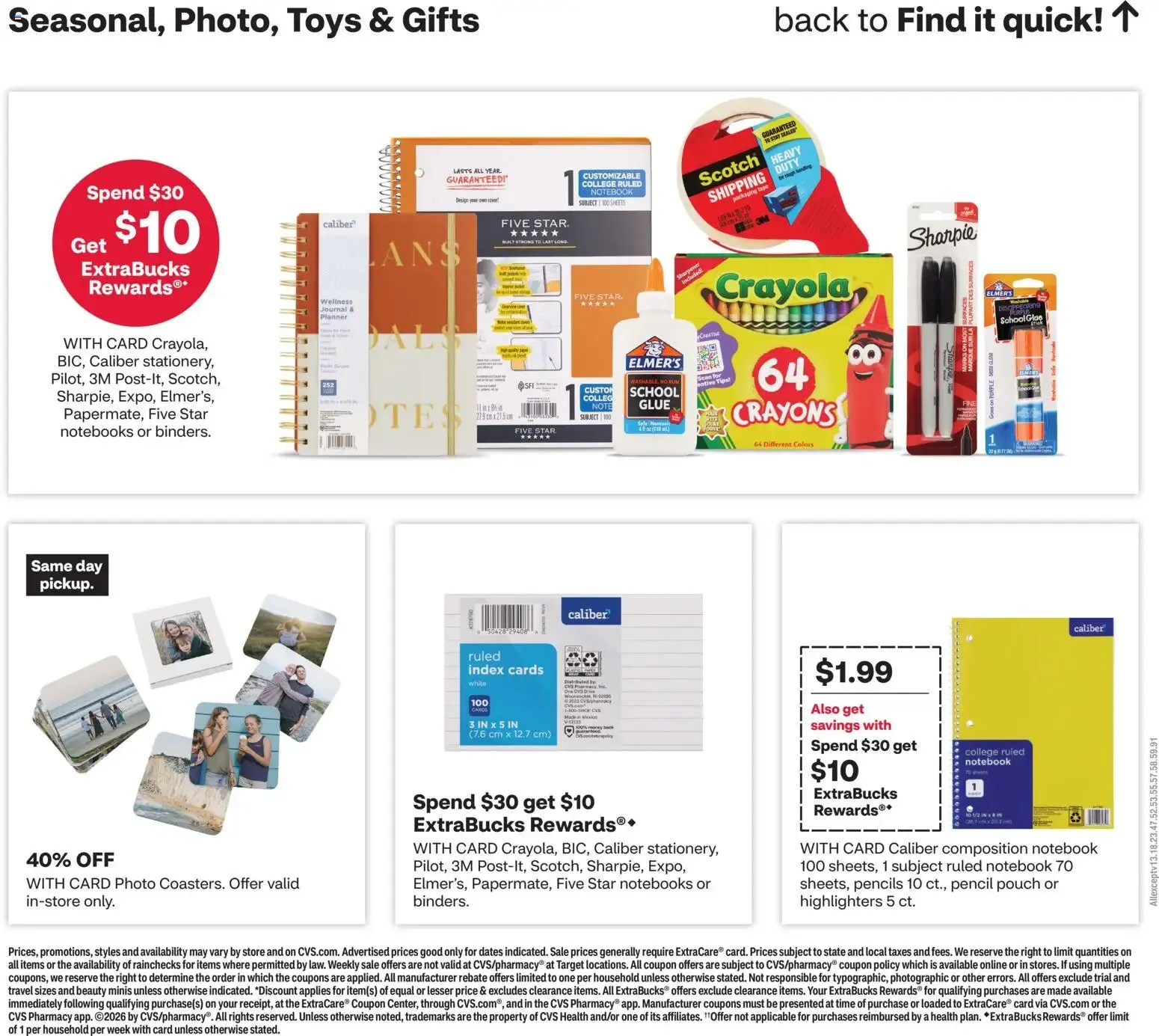 Weekly ad CVS Weekly Ad from 08/30/2026 - Flyer, Circular this week from August 30 to September 5 2026 - Page 18