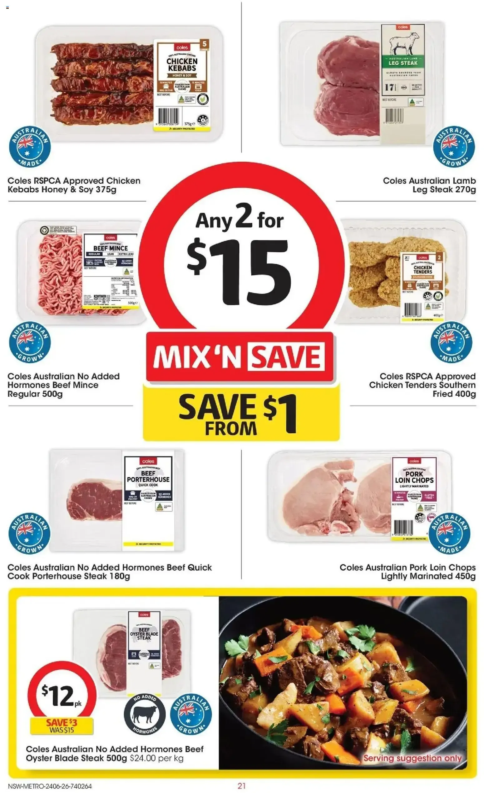 Coles catalogue valid from 23/06/2026 > Online Australia - Catalogue valid from 24 June to 30 June 2026 - page 21