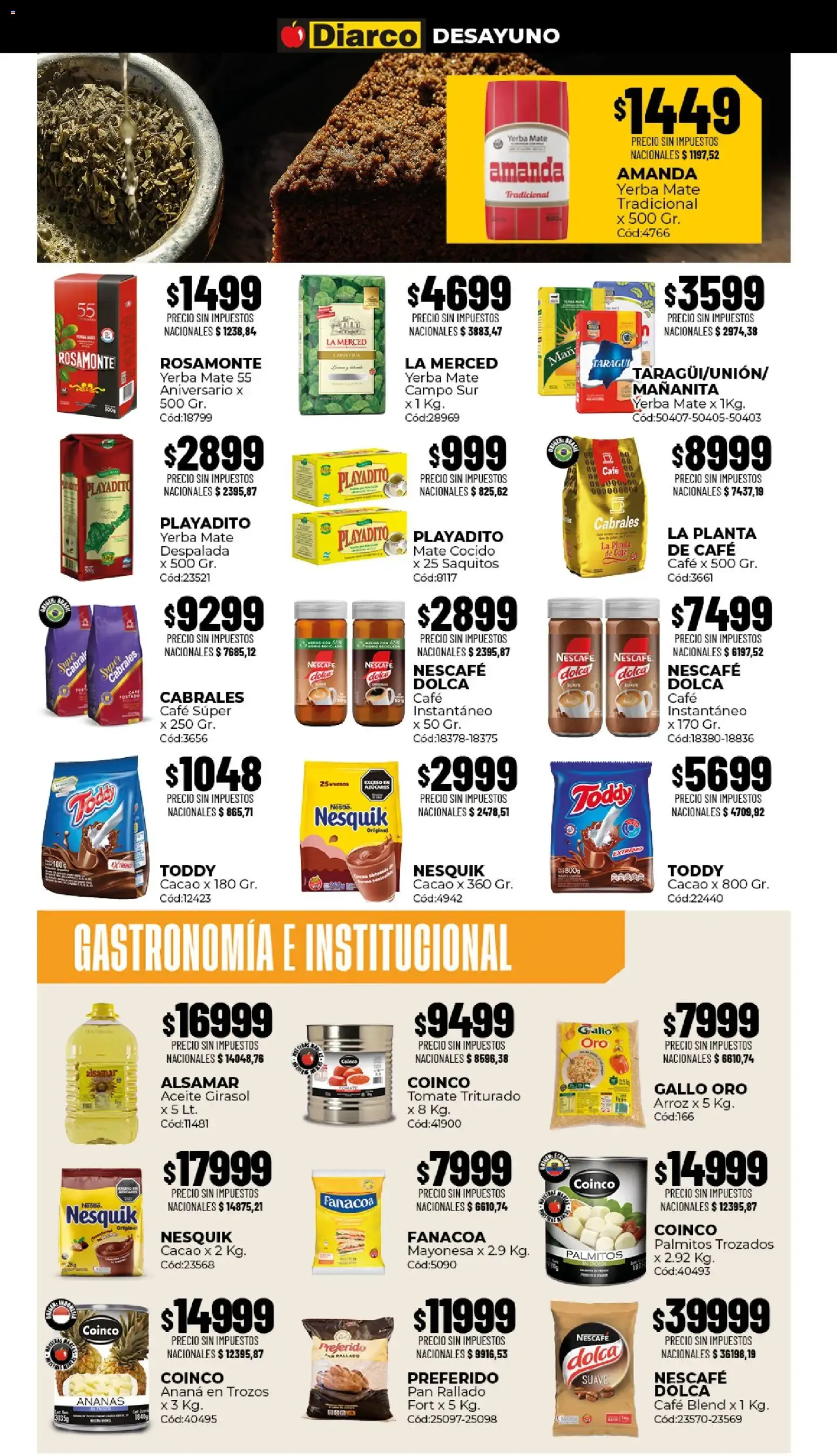 Ofertas de Diarco - ¡TODOS PUEDEN COMPRAR! 3 de agosto al 7 de agosto 2026 - Página 4 del catálogo