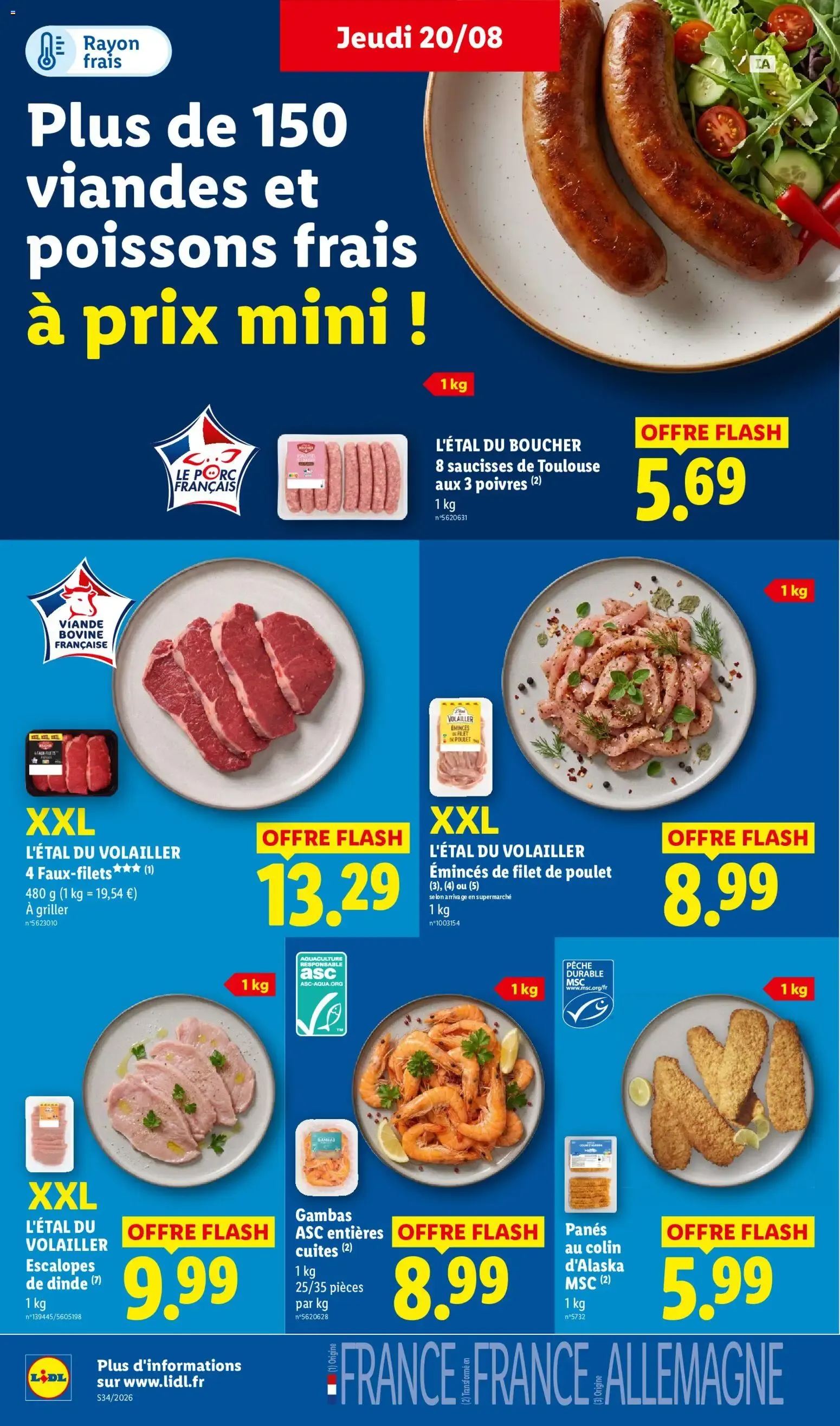 LIDL: La rentrée des économies! du 20 août au 26 août 2026 - Catalogue page 10