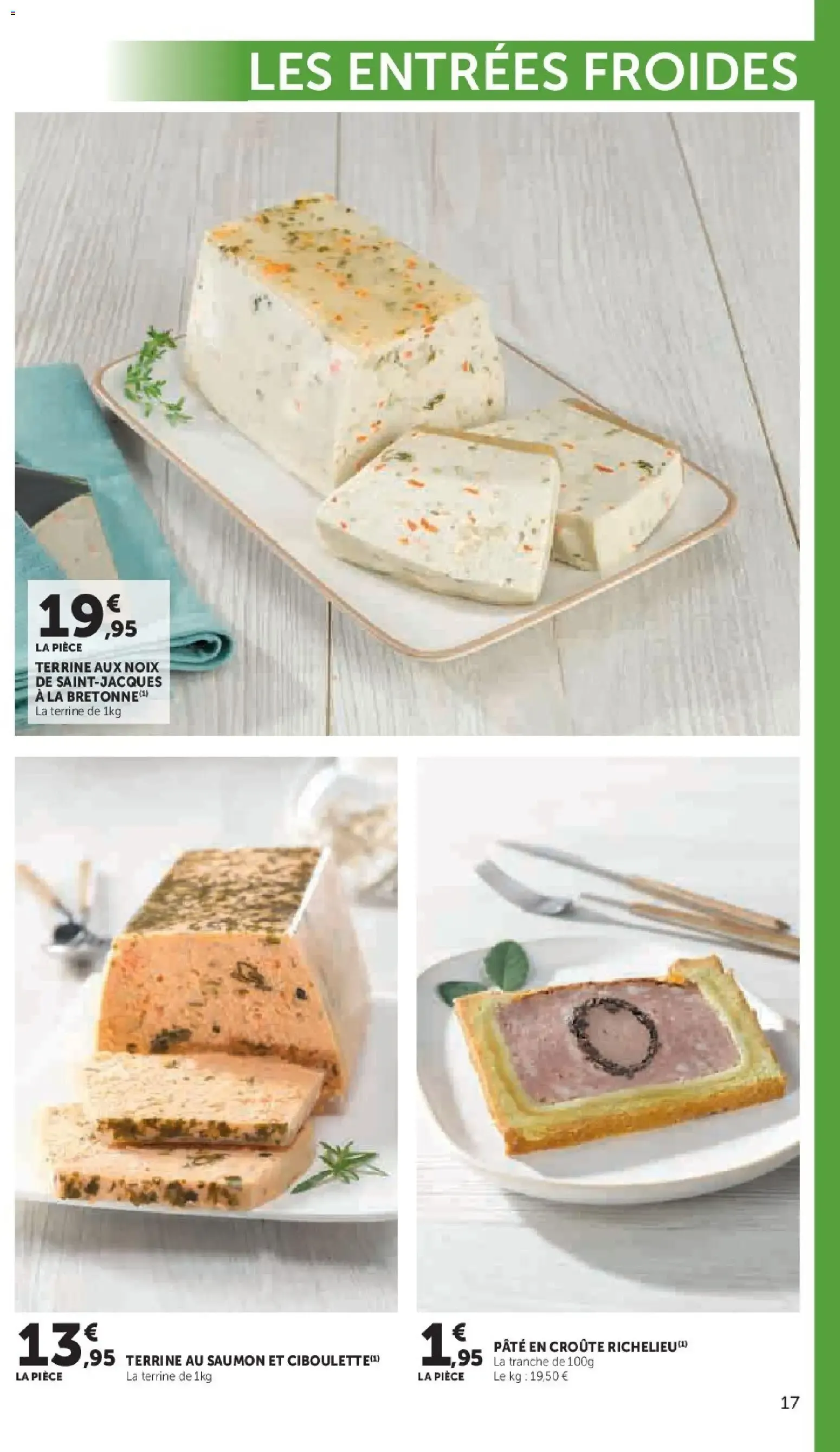 Hyper U - La carte Printemps Été à partir du 03/03/2026 - promo en ligne du 3 mars au 4 octobre 2026 - Catalogue page 17