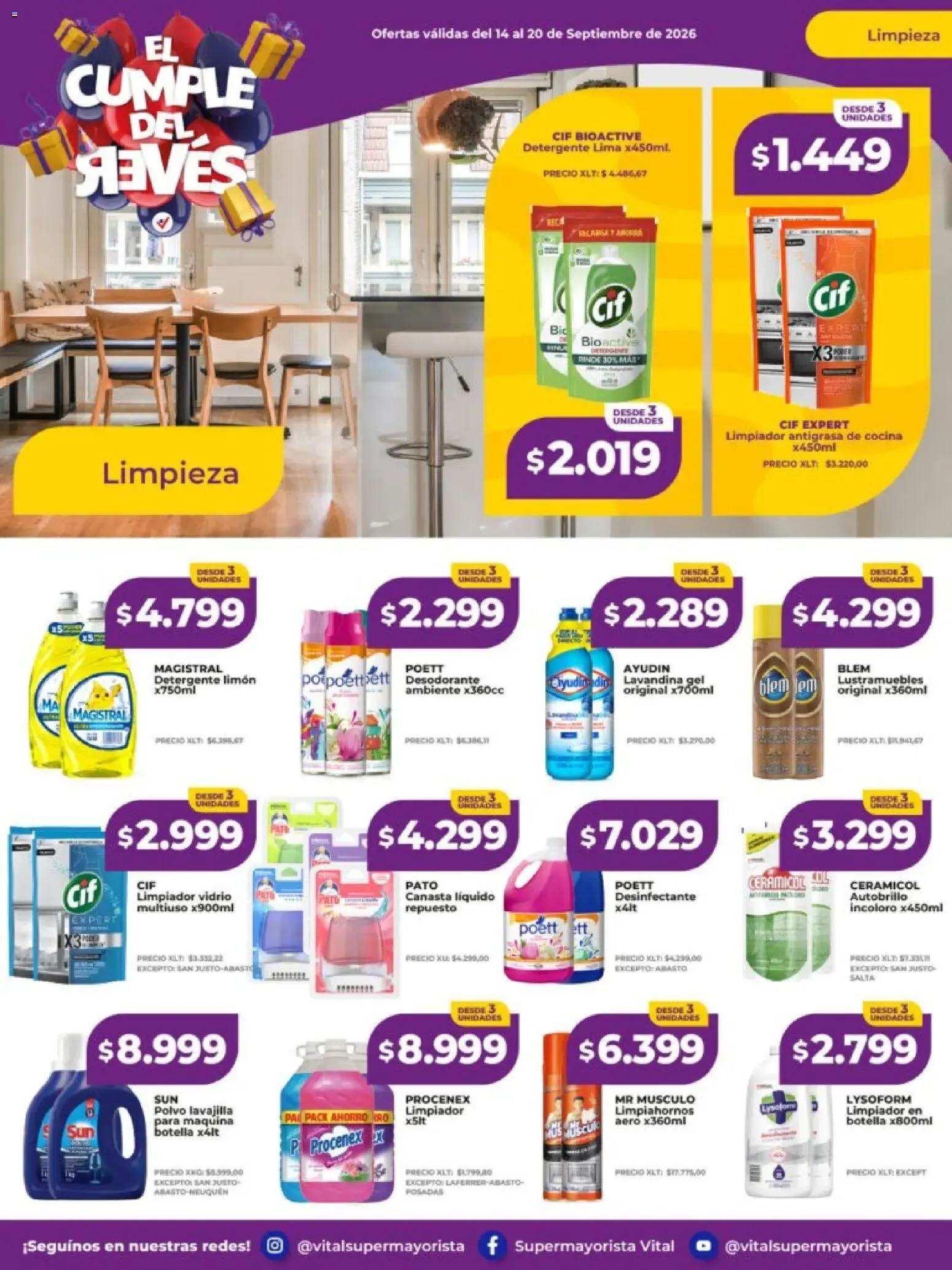 Ofertas de Vital - Ofertas || del 14/09/2026 - 20/09/2026 || Catálogo 14 de septiembre al 20 de septiembre 2026 - Página 10 del catálogo