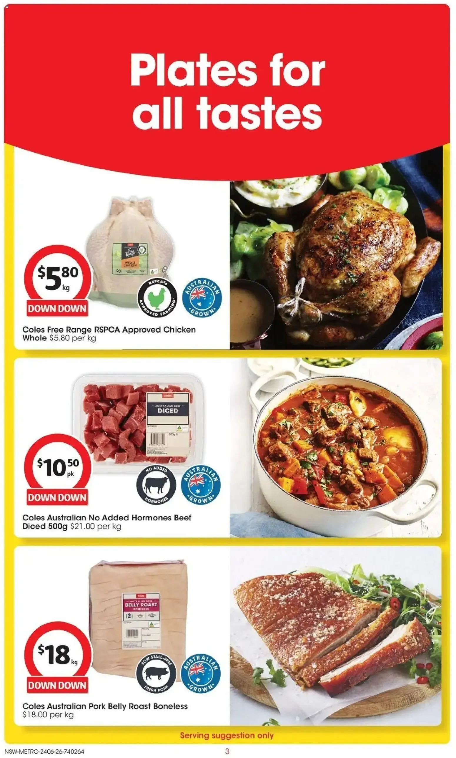 Coles catalogue valid from 24/06/2026 > Online Australia - Catalogue valid from 24 June to 30 June 2026 - page 3