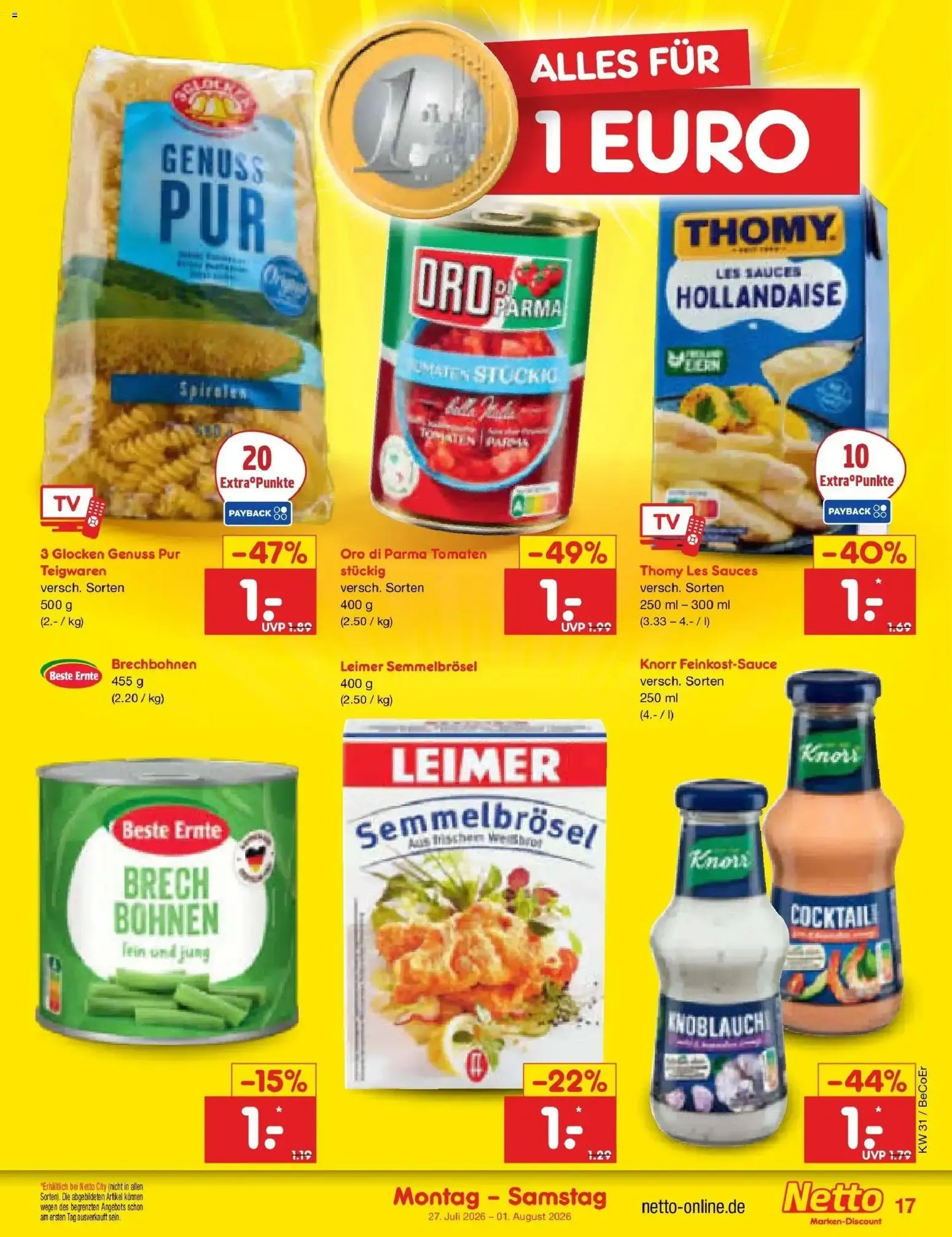 Netto Marken-Discount Prospekt Berlin-Prenzlauer Berg (ab 27.07.2026) » Angebote von 27. Juli bis 1. August 2026 - Prospekt seite 27