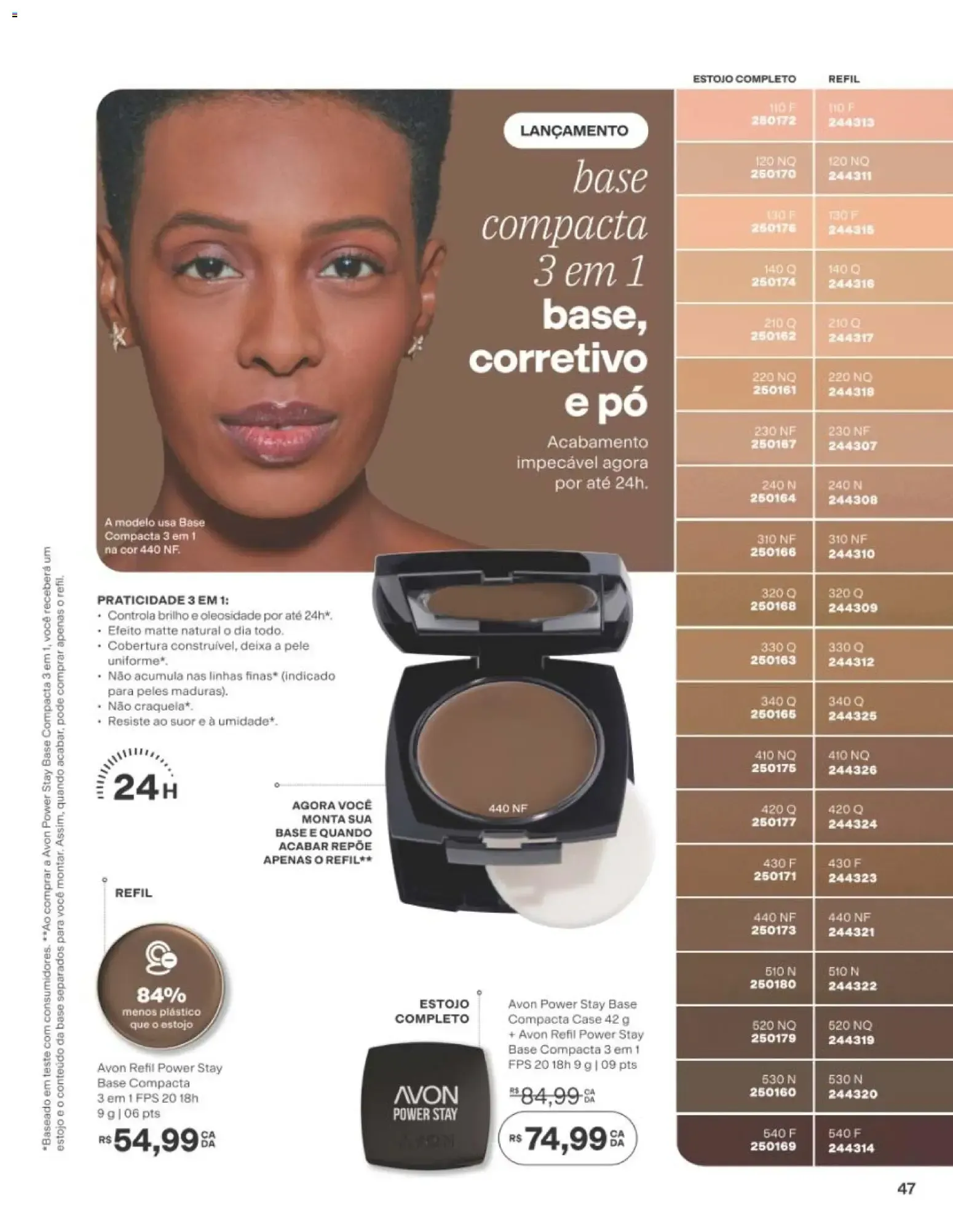 Encarte de Avon - Novo Sérum Lip Gloss - Ciclo 15/2026 21 de setembro até 12 de outubro 2026 - Pagina 47