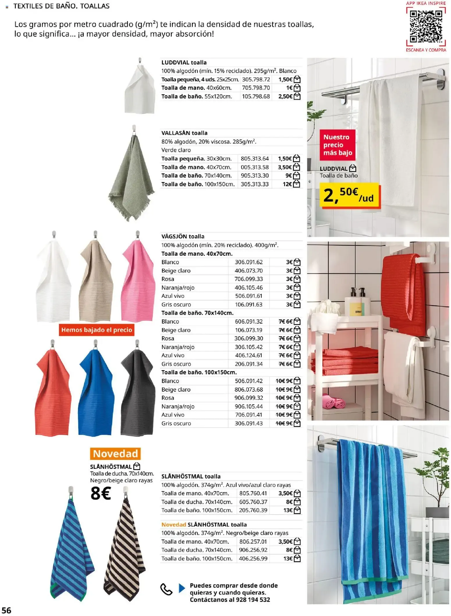 Catálogo de GUÍA DE COMPRA Muebles para el baño 1 de septiembre al 31 de enero 2027 - Página 56