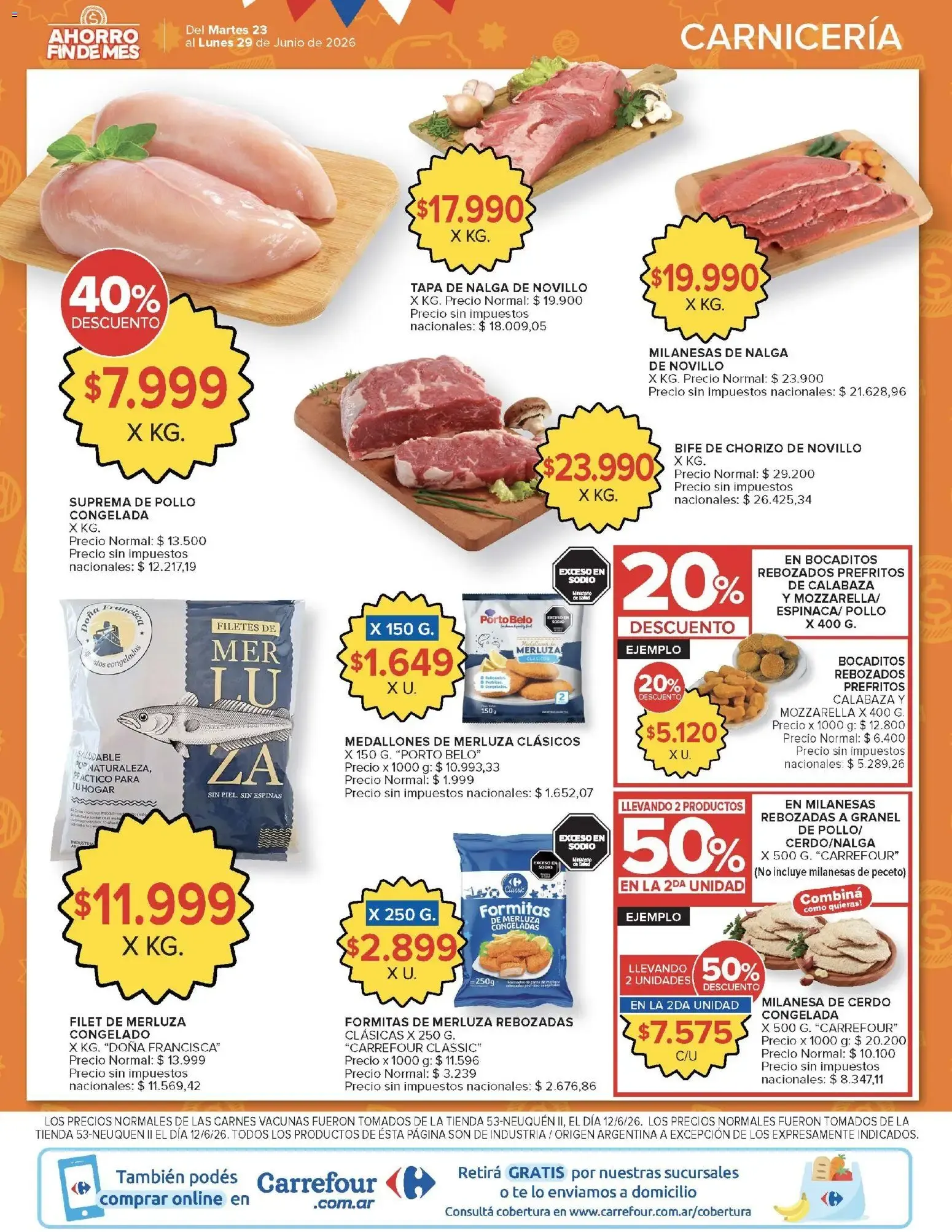 Ofertas de Carrefour: Ofertas de Hiper y Market - Ahorro Fin de Mes 23 de junio al 29 de junio 2026 - Página 5 del catálogo
