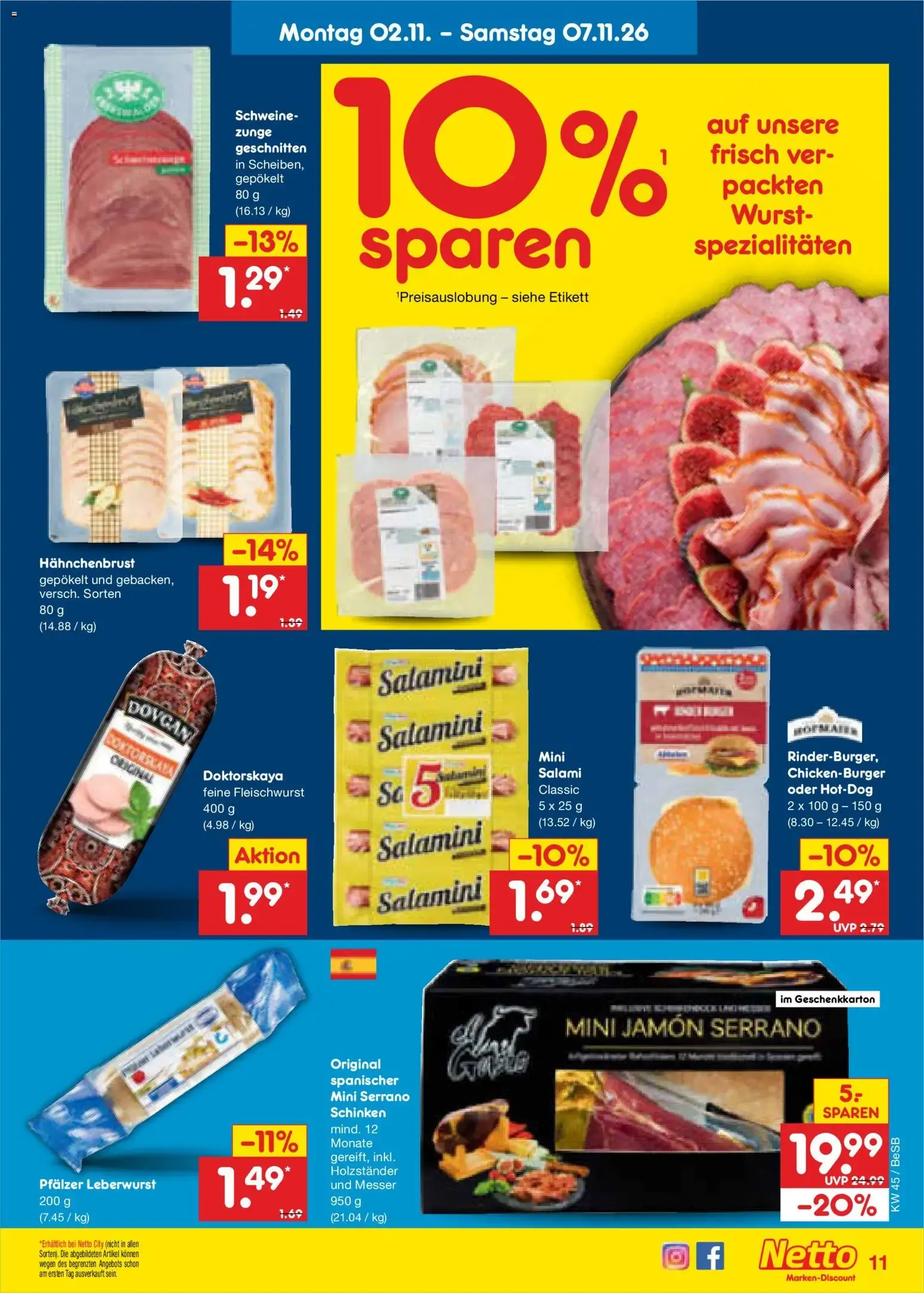 Netto Marken-Discount Prospekt (ab 02.11.2026) » Angebote von 2. November bis 7. November 2026 - Prospekt seite 17