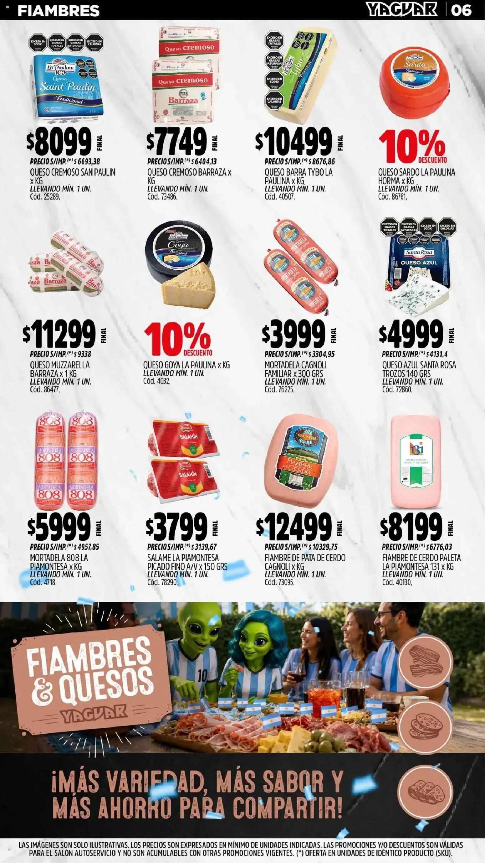 Ofertas de Mayorista Yaguar - Precios de Otro Planeta - Ofertas para Trelew 29 de junio al 5 de julio 2026 - Página 8 del catálogo