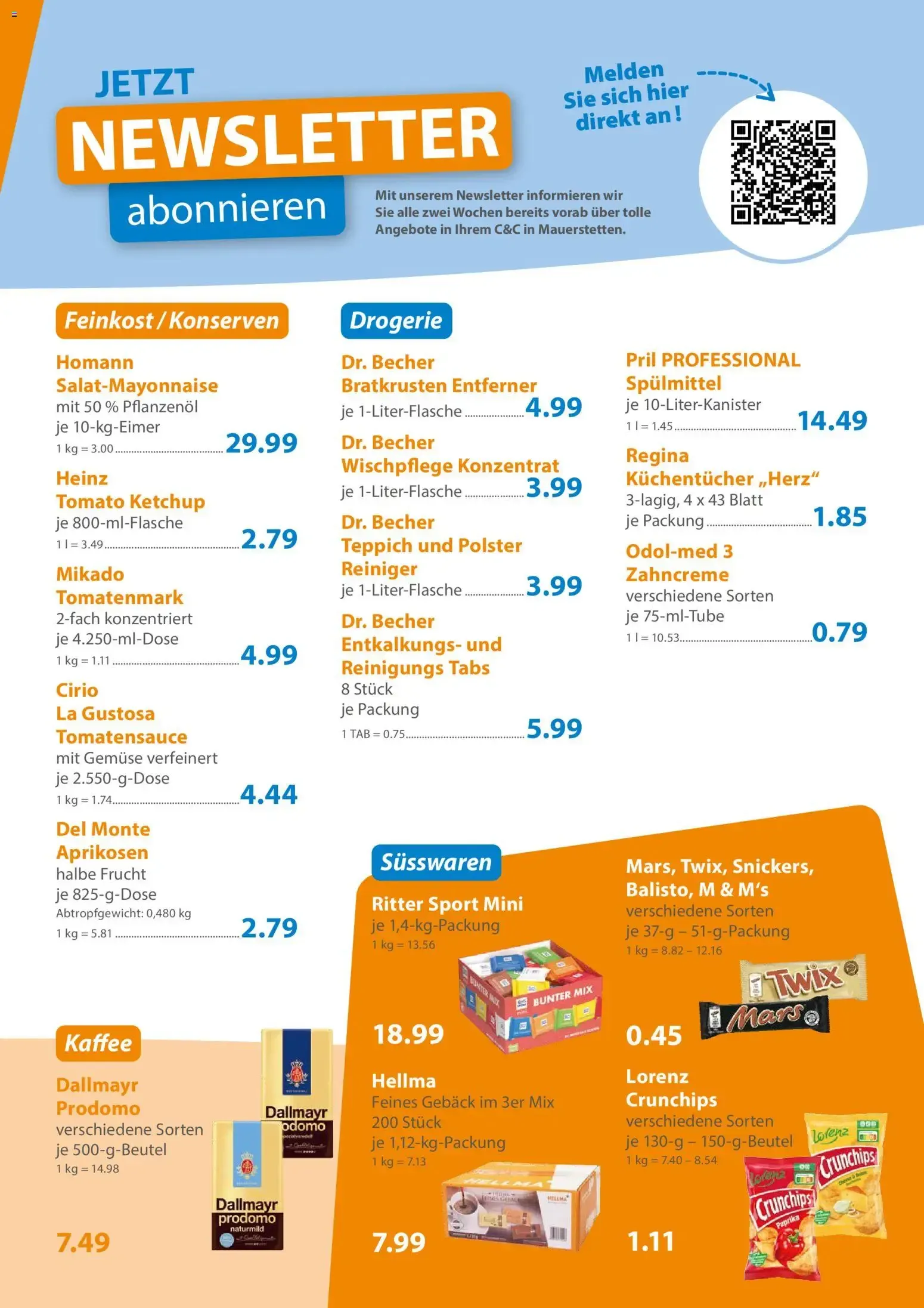 C&C Prospekt (ab 21.09.2026) zum Blättern von 21. September bis 2. Oktober 2026 - Prospekt seite 3