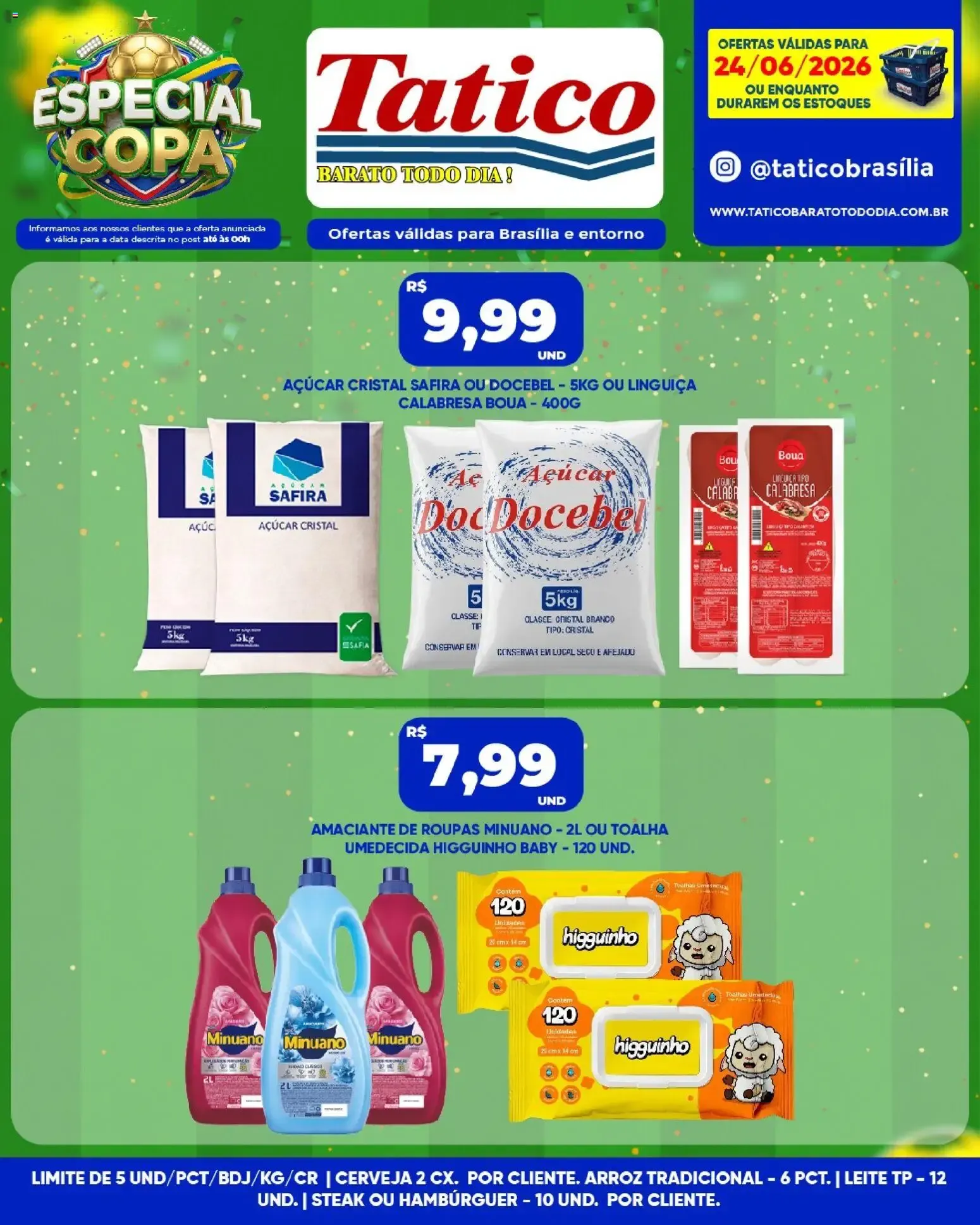Encarte de Delícias da Padaria Tatico 25 de junho até 28 de junho 2026 - Pagina 17