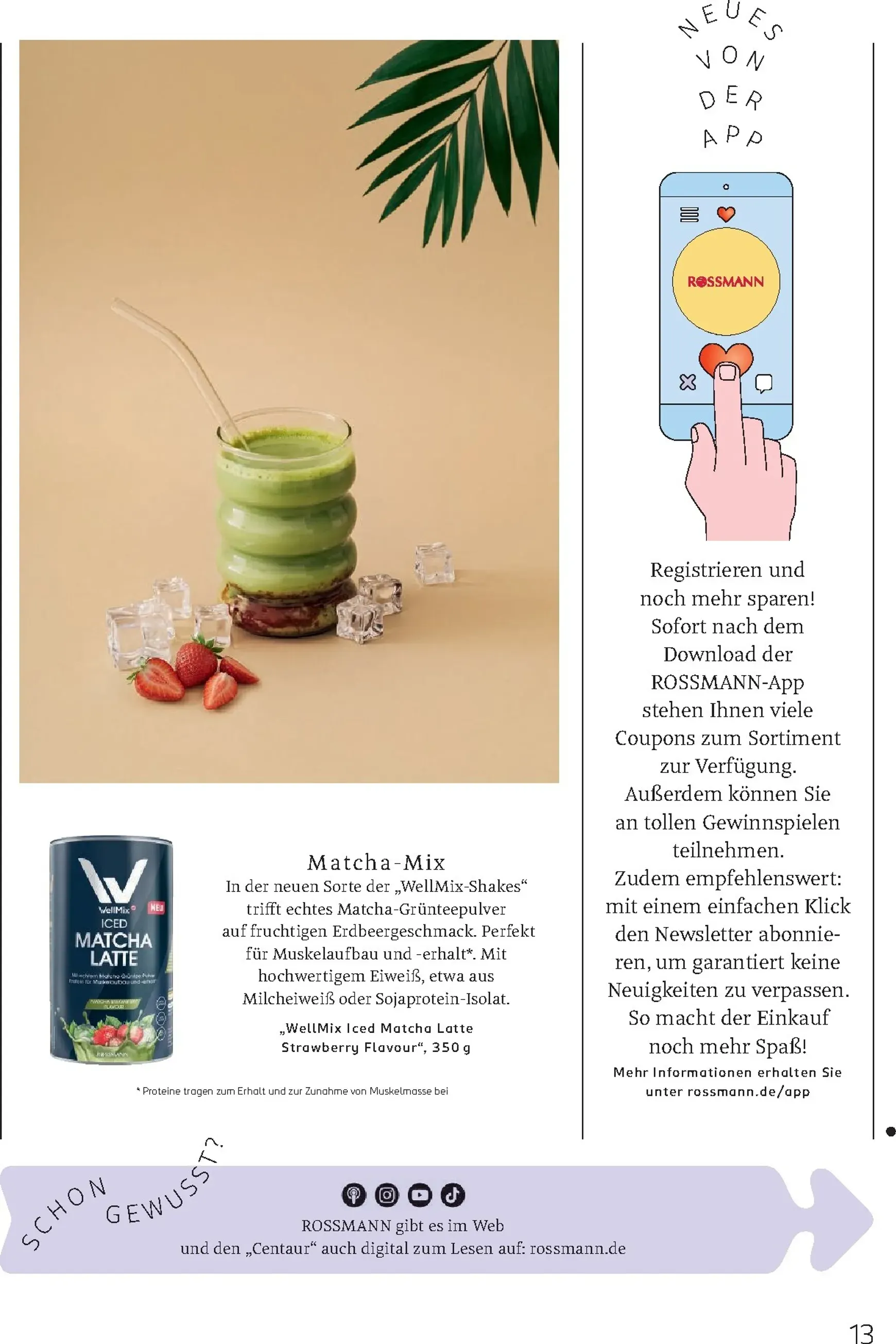 ROSSMANN - Centaur Prospekt – von Montag 01.06.2026 bis Dienstag 30.06.2026 von 1. Juni bis 30. Juni 2026 - Prospekt seite 13