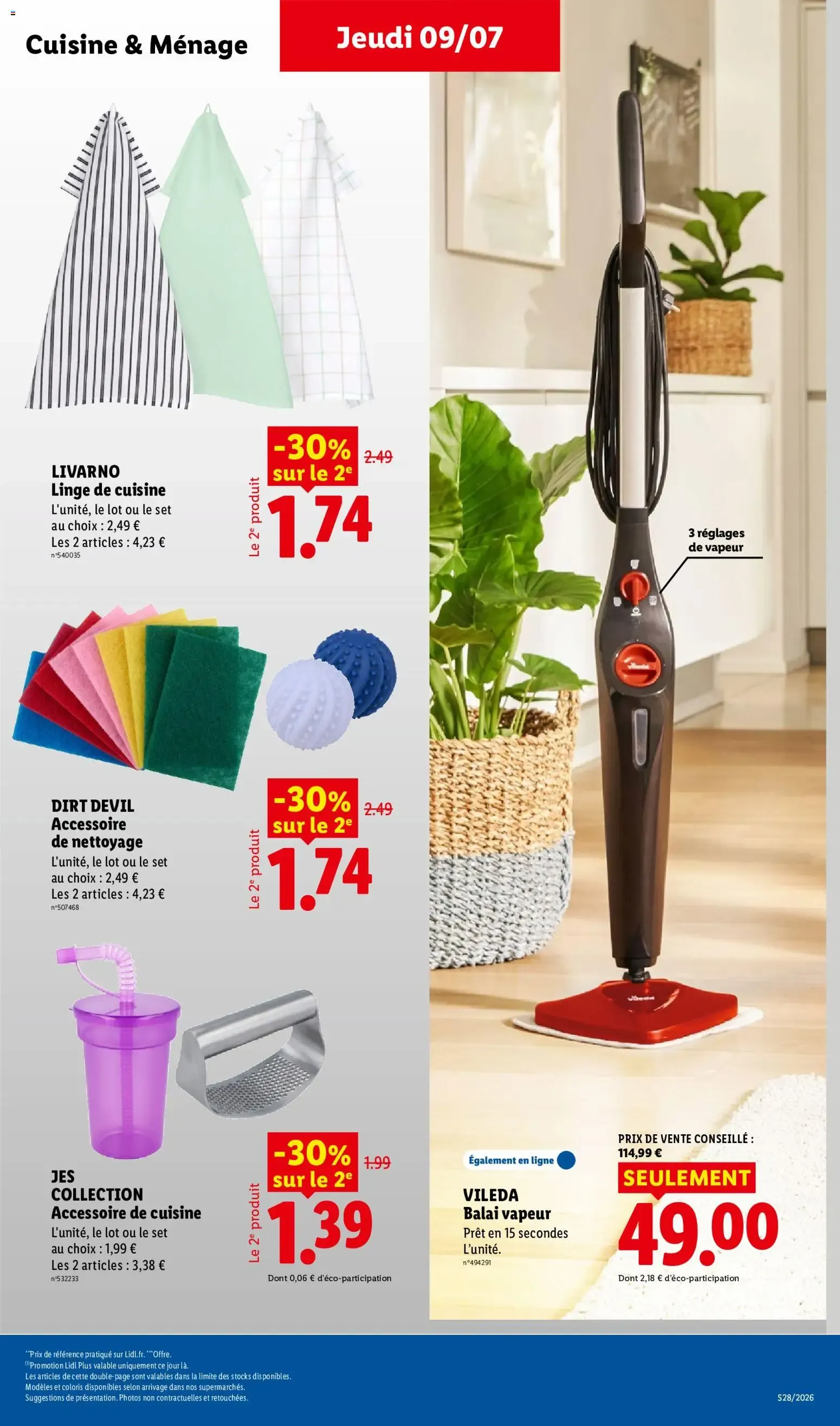 LIDL - Au cœur de nos régions! du 9 juillet au 15 juillet 2026 - Catalogue page 45