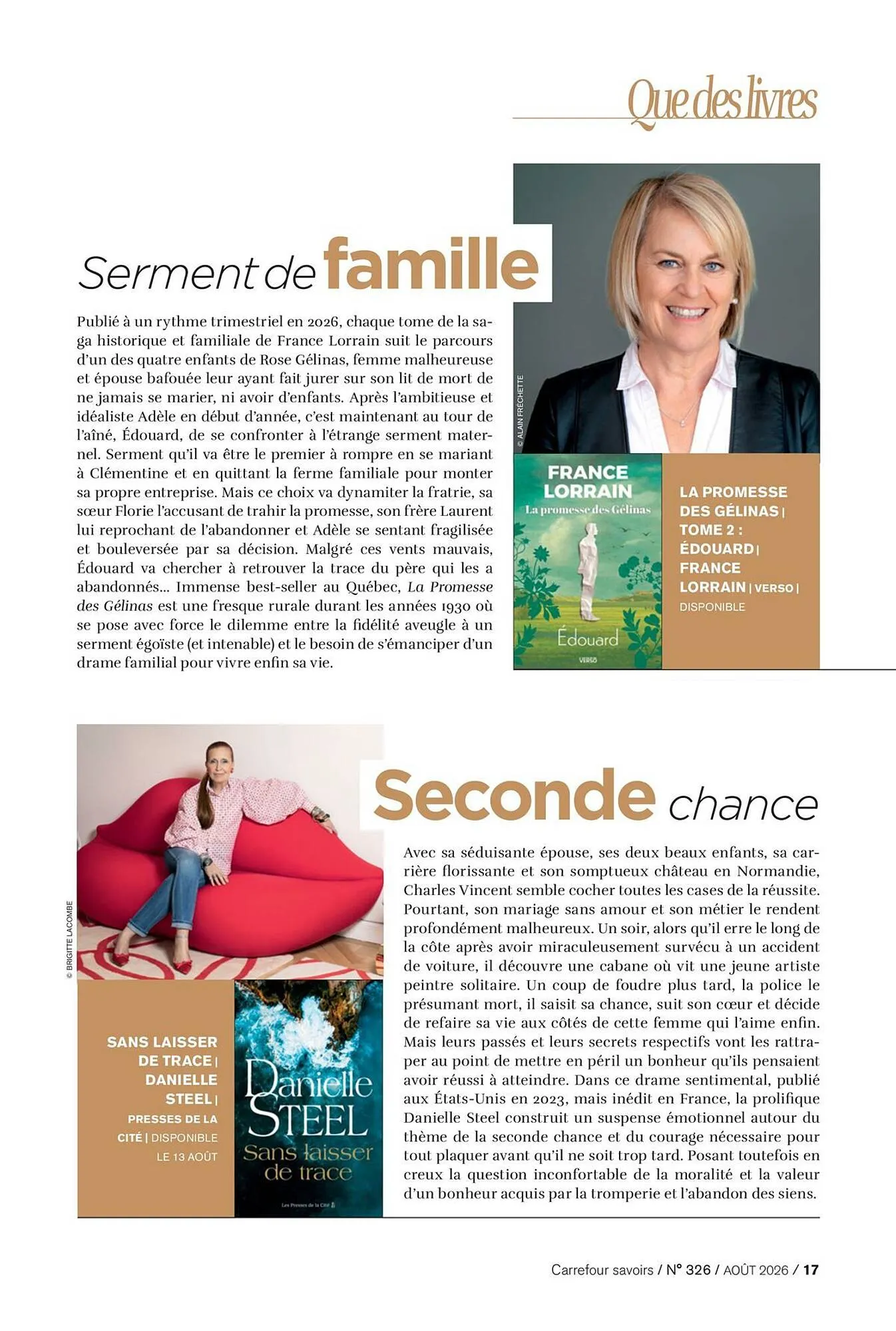 Carrefour SAVOIRS du 3 août au 31 août 2026 - Catalogue page 17