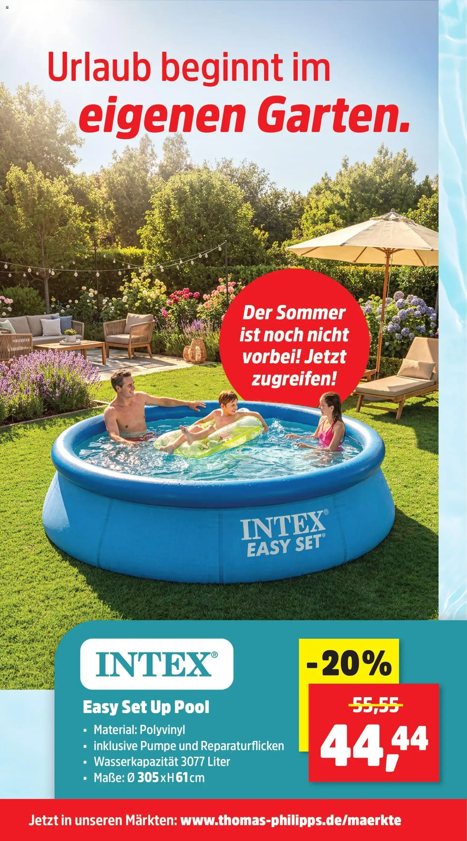 Thomas Philipps - Der Discounter für Heim & Garten von 6. Juli bis 11. Juli 2026 - Prospekt seite 3
