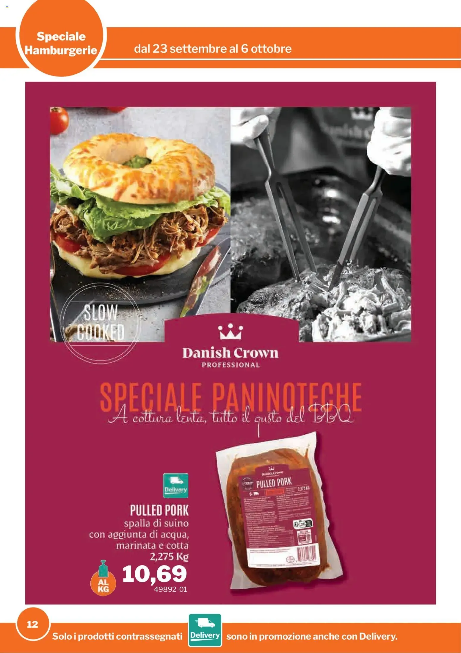 Nuovo Sogegross volantino Hamburgerie dal 23/09/2026 > offerte anteprima 🛍️ da 23 settembre a 6 ottobre di 2026 - Pagina del volantino 12