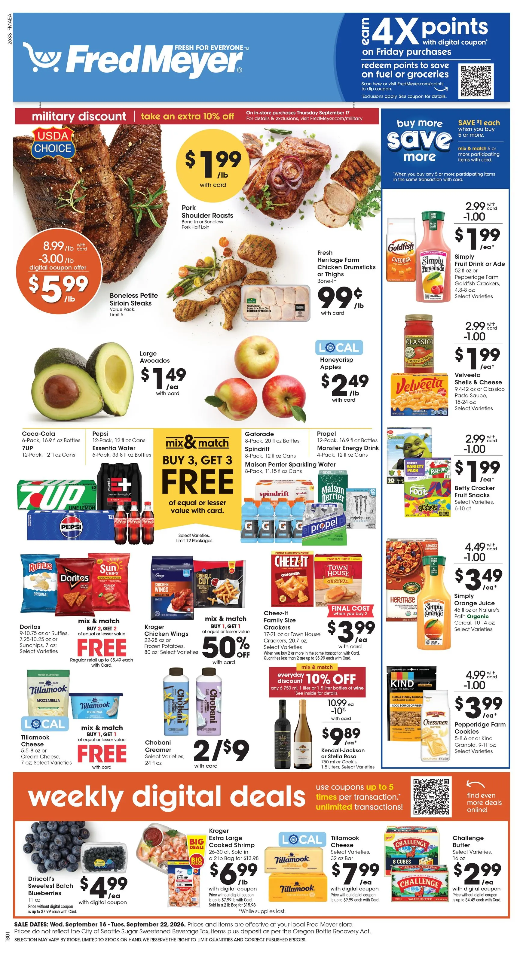 Fred Meyer Weekly Digital Deals